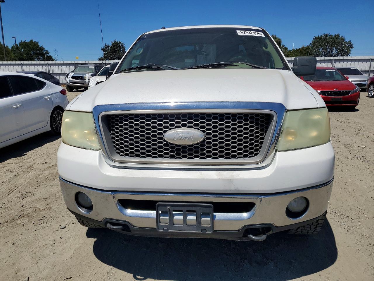 2006 Ford F150 Supercrew White vin: 1FTPW14576KD85014