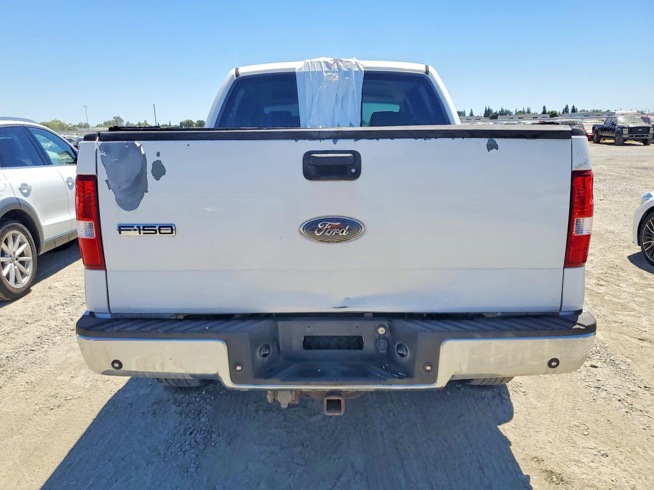 2006 Ford F150 Supercrew White vin: 1FTPW14576KD85014