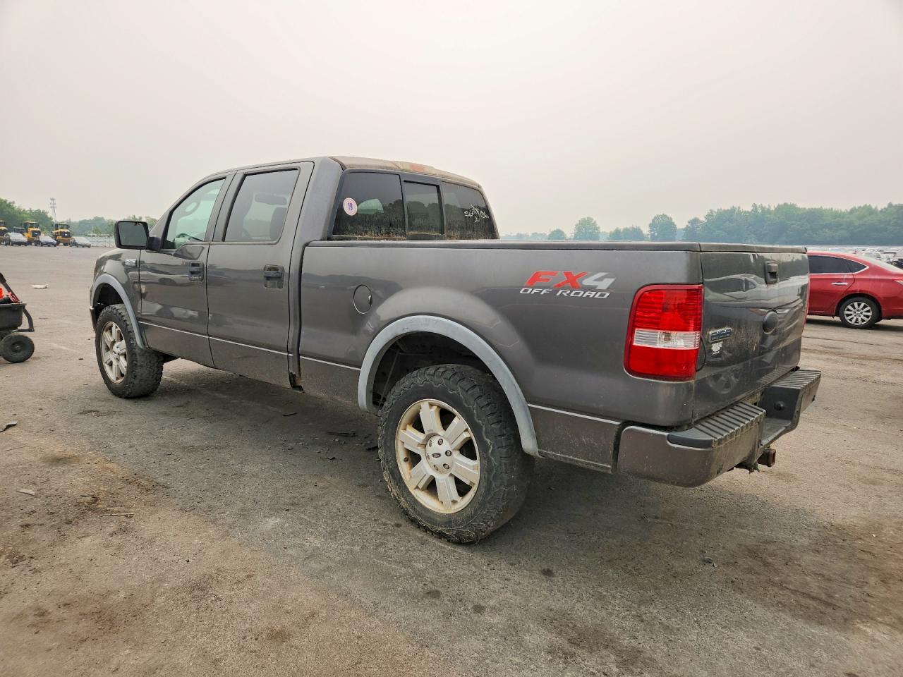 2007 Ford F150 Supercrew Gray vin: 1FTPW14577FB17445