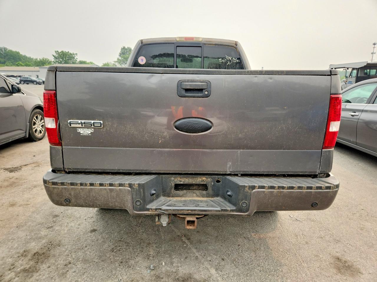 2007 Ford F150 Supercrew Gray vin: 1FTPW14577FB17445