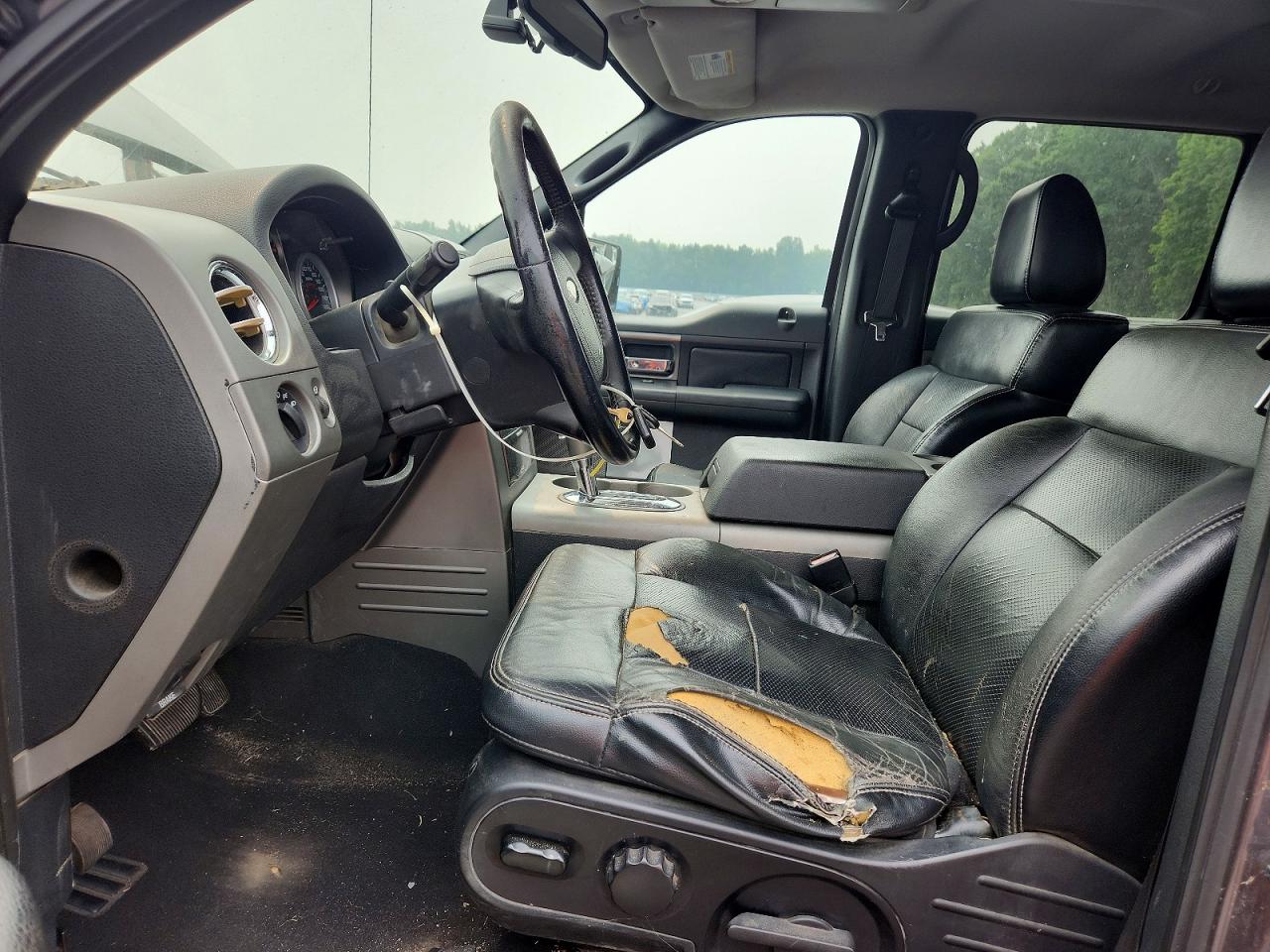 2007 Ford F150 Supercrew Gray vin: 1FTPW14577FB17445