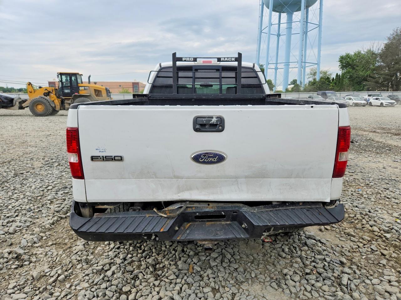 2008 Ford F150 Supercrew White vin: 1FTPW14578FA80933