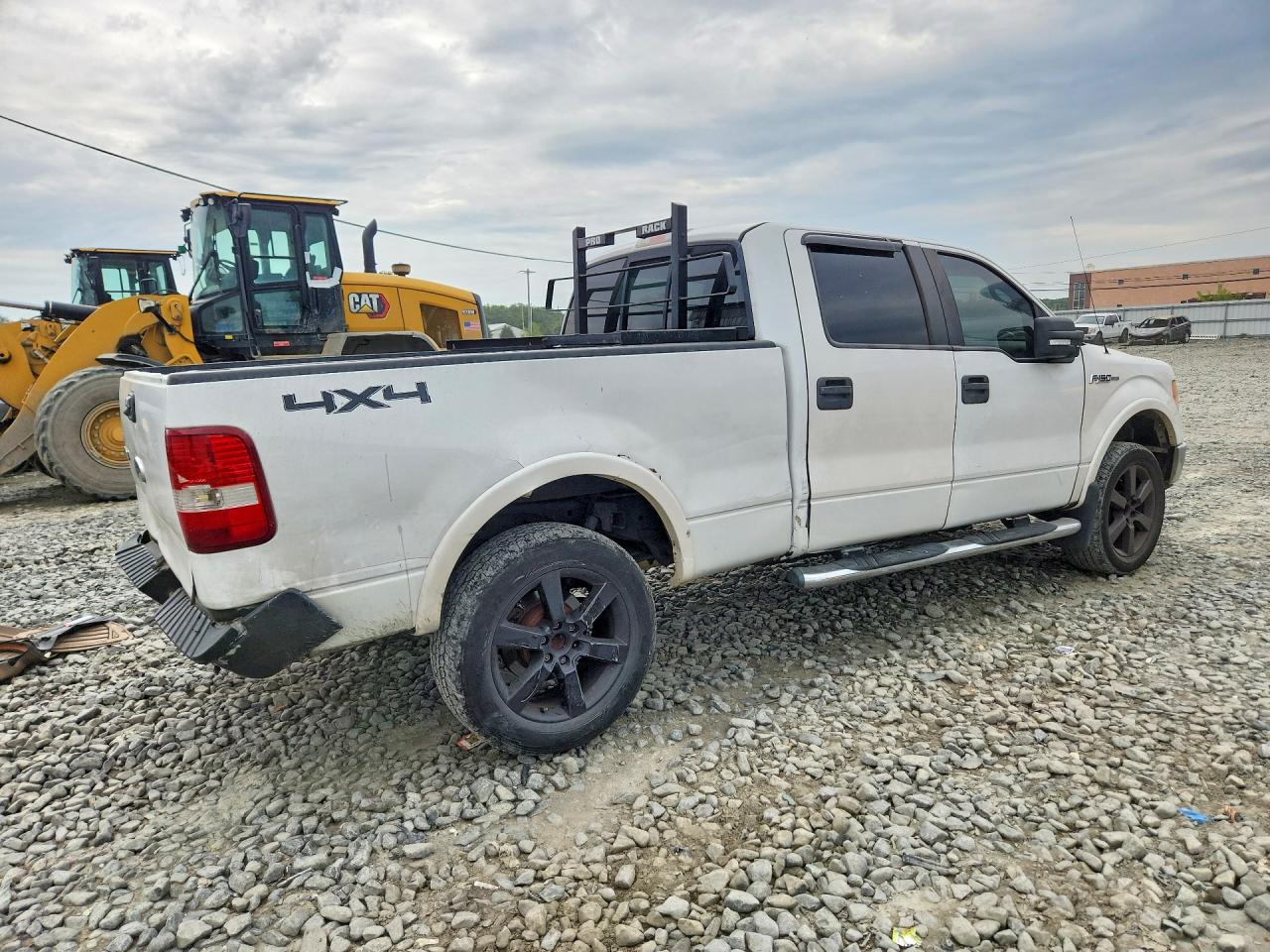2008 Ford F150 Supercrew White vin: 1FTPW14578FA80933
