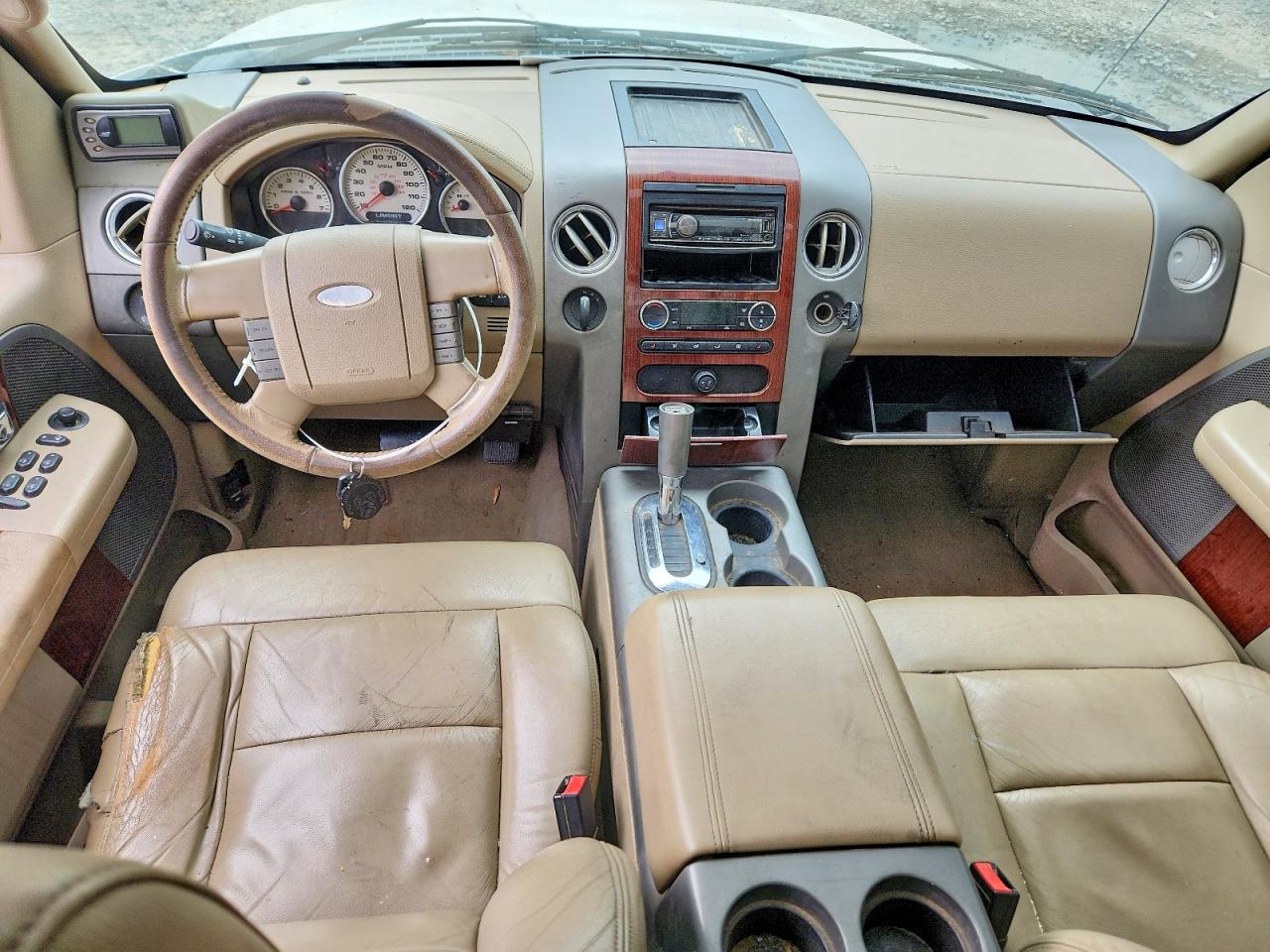 2008 Ford F150 Supercrew White vin: 1FTPW14578FA80933