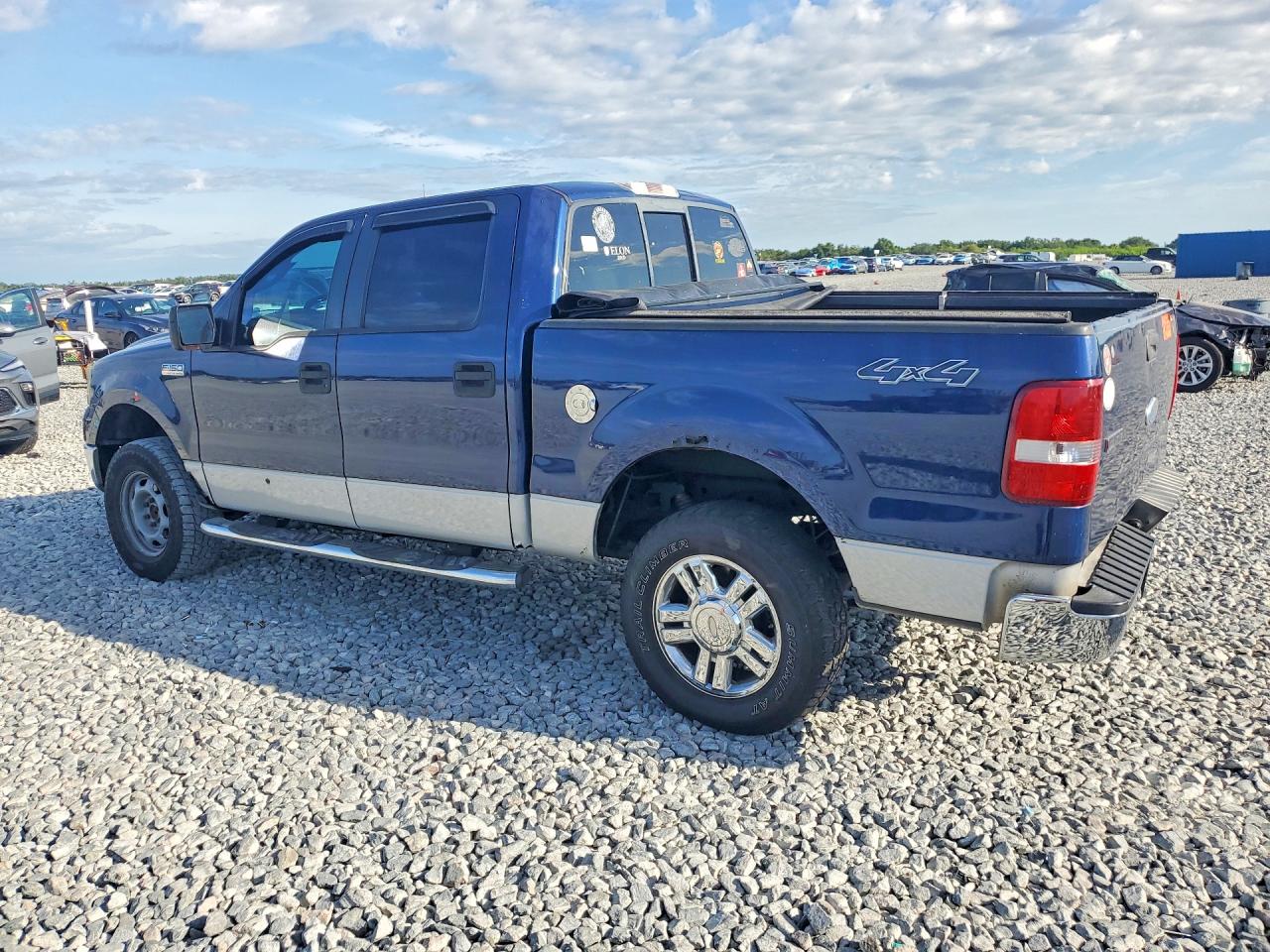2008 Ford F150 Supercrew Синий vin: 1FTPW14578FC16462