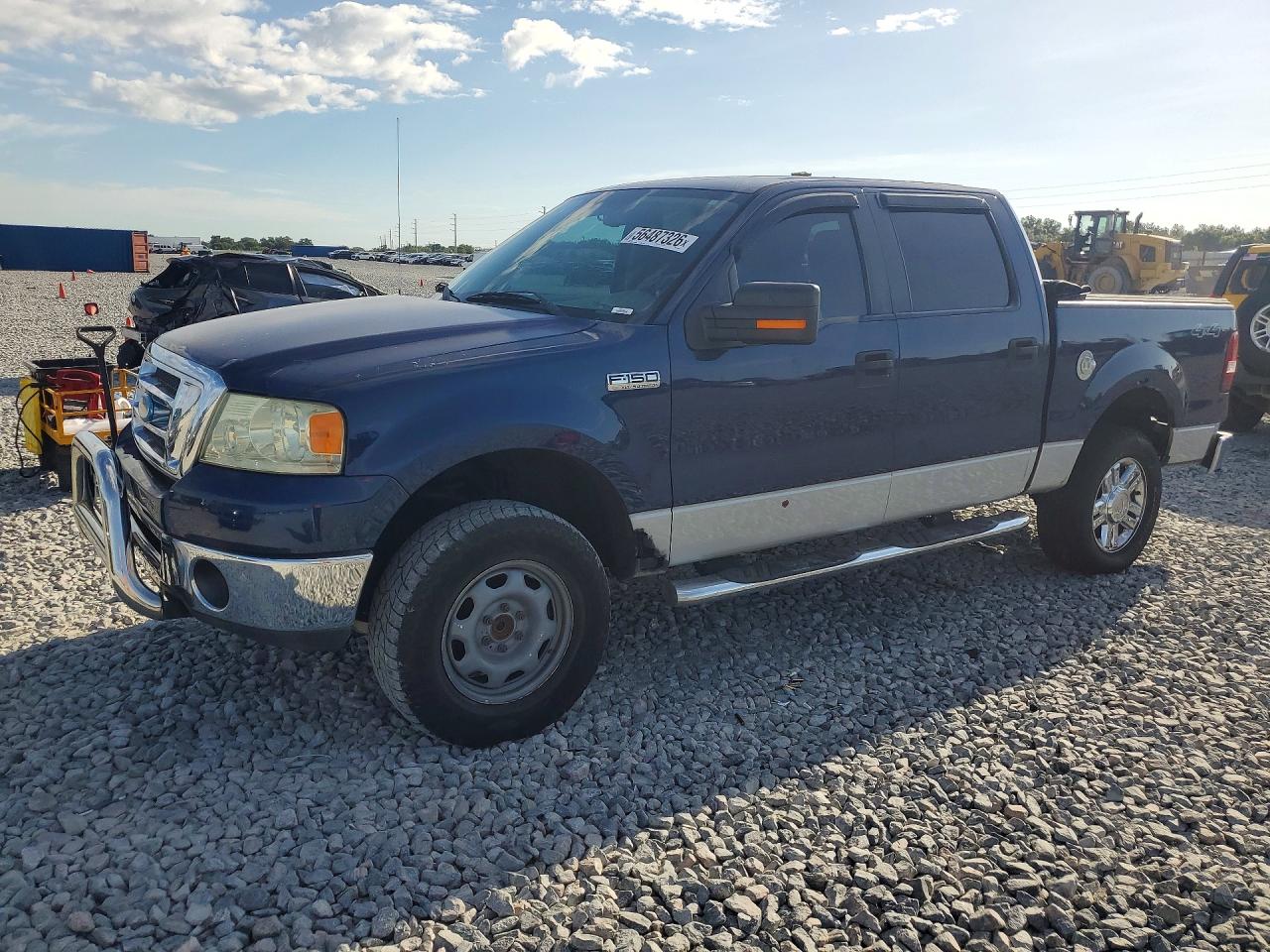 2008 Ford F150 Supercrew Blue vin: 1FTPW14578FC16462