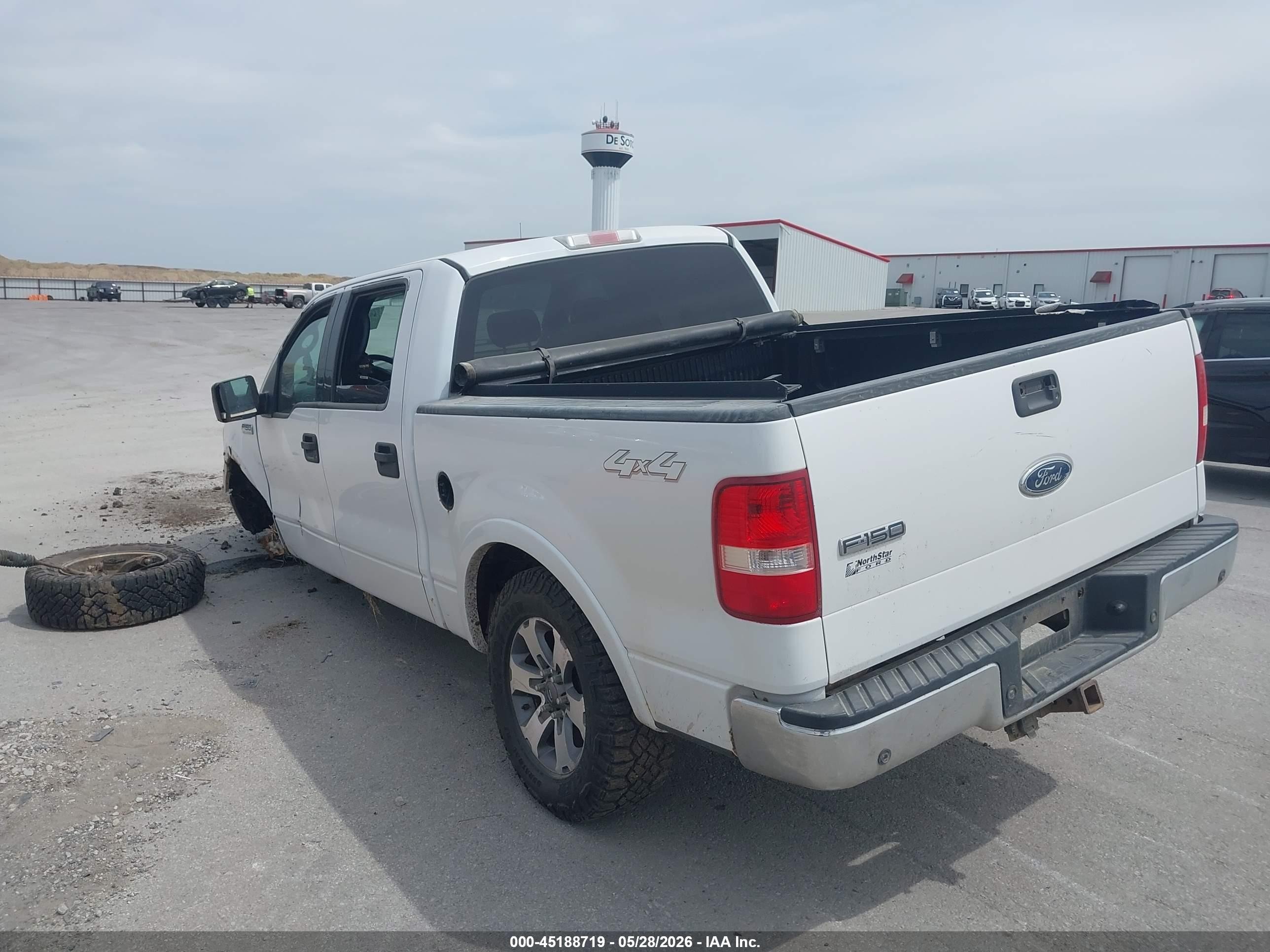 2004 Ford F-150 Fx4/lariat/xlt White vin: 1FTPW14584FA08603