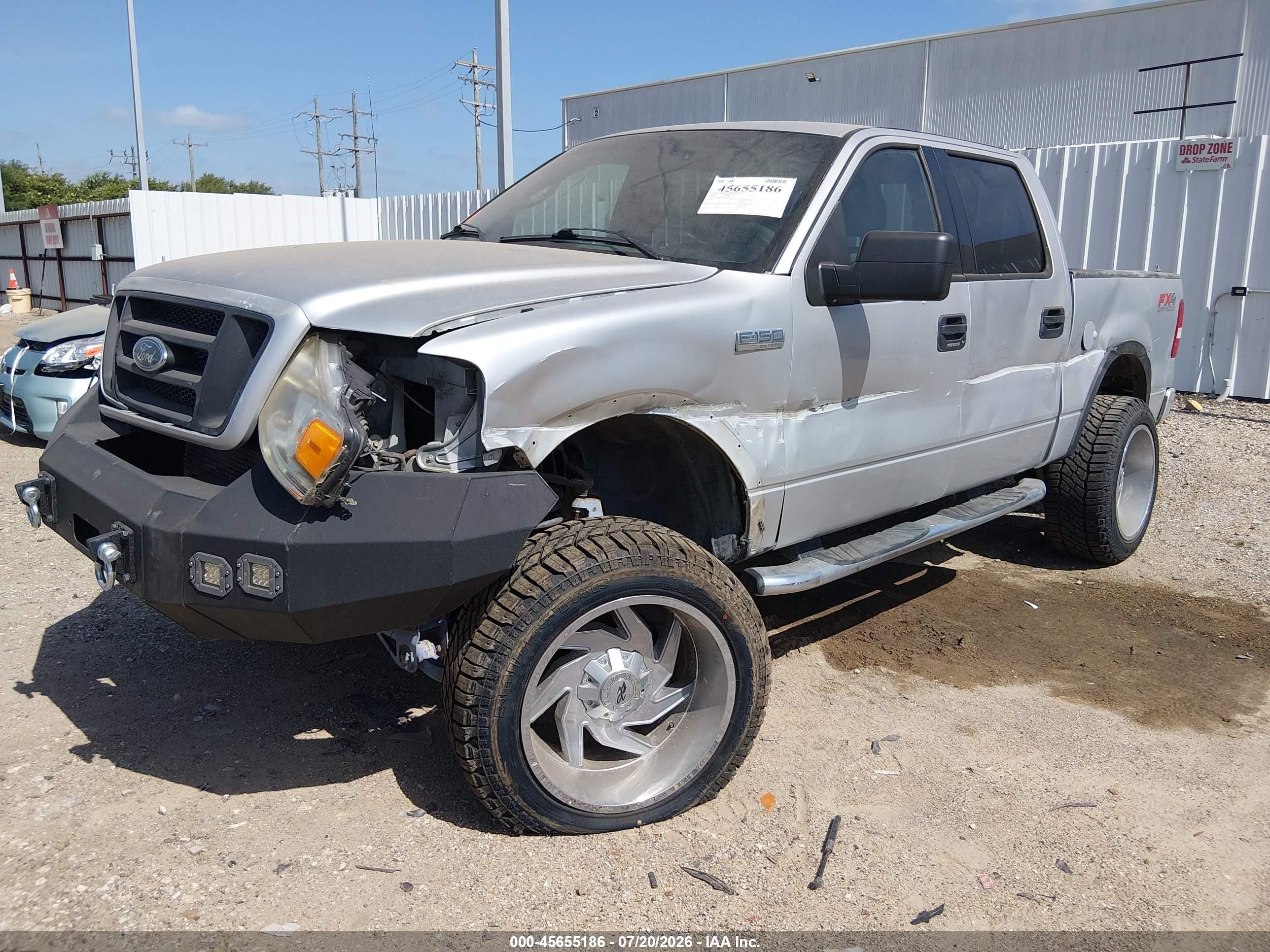 2004 Ford F-150 Fx4/lariat/xlt Silver vin: 1FTPW14584FA14546
