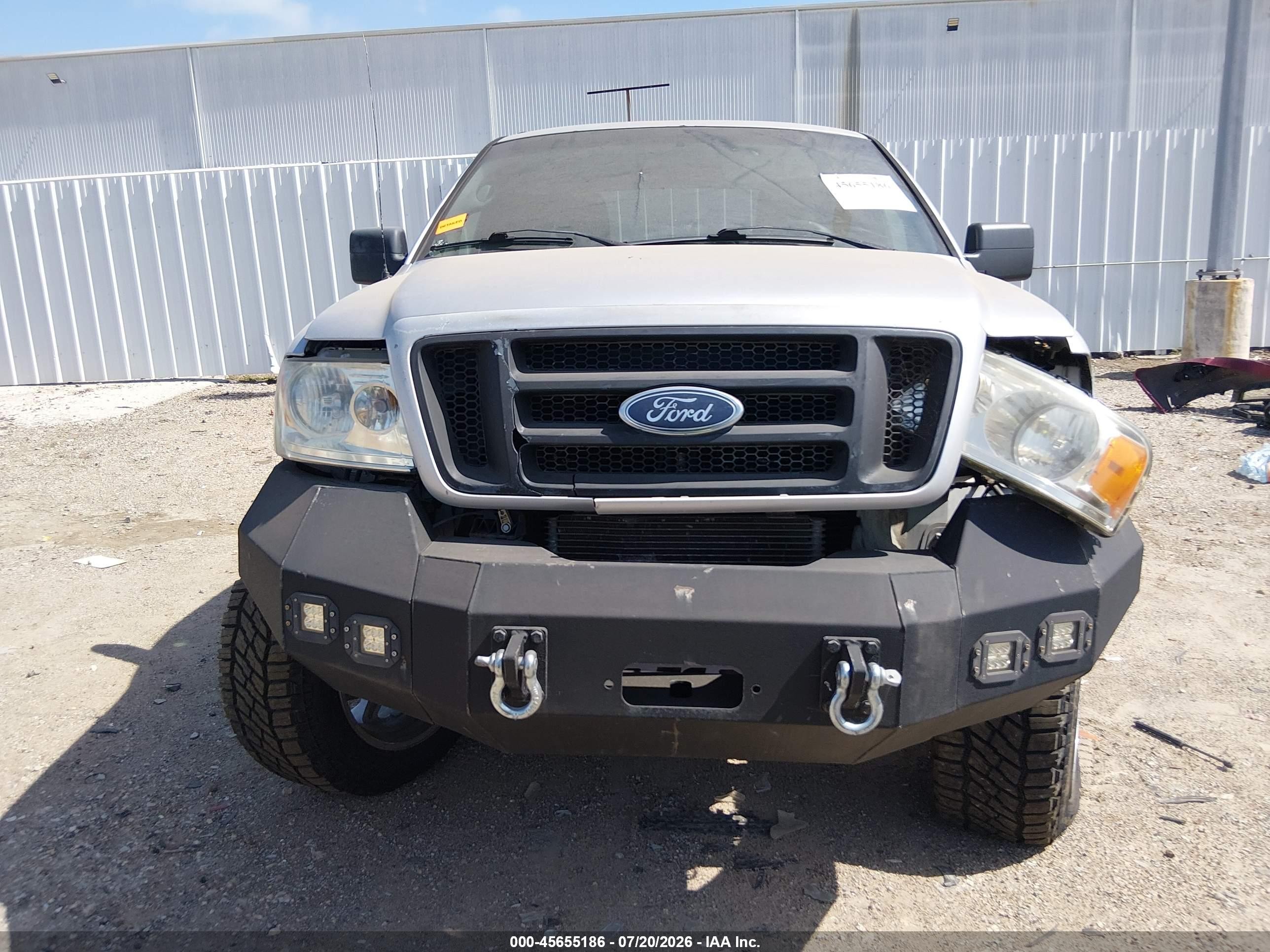 2004 Ford F-150 Fx4/lariat/xlt Silver vin: 1FTPW14584FA14546