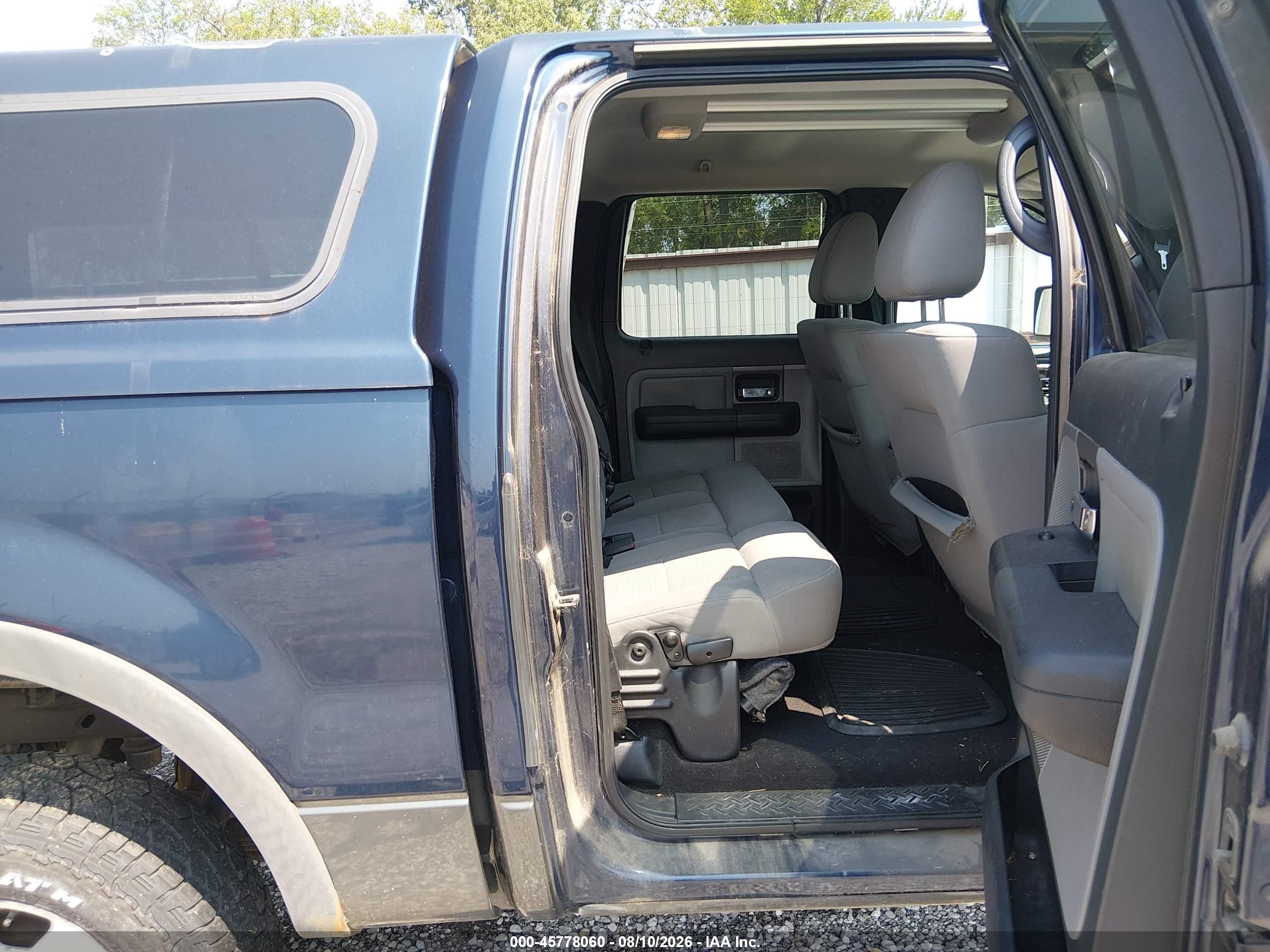 2004 Ford F-150 Fx4/lariat/xlt Blue vin: 1FTPW14584FA25644