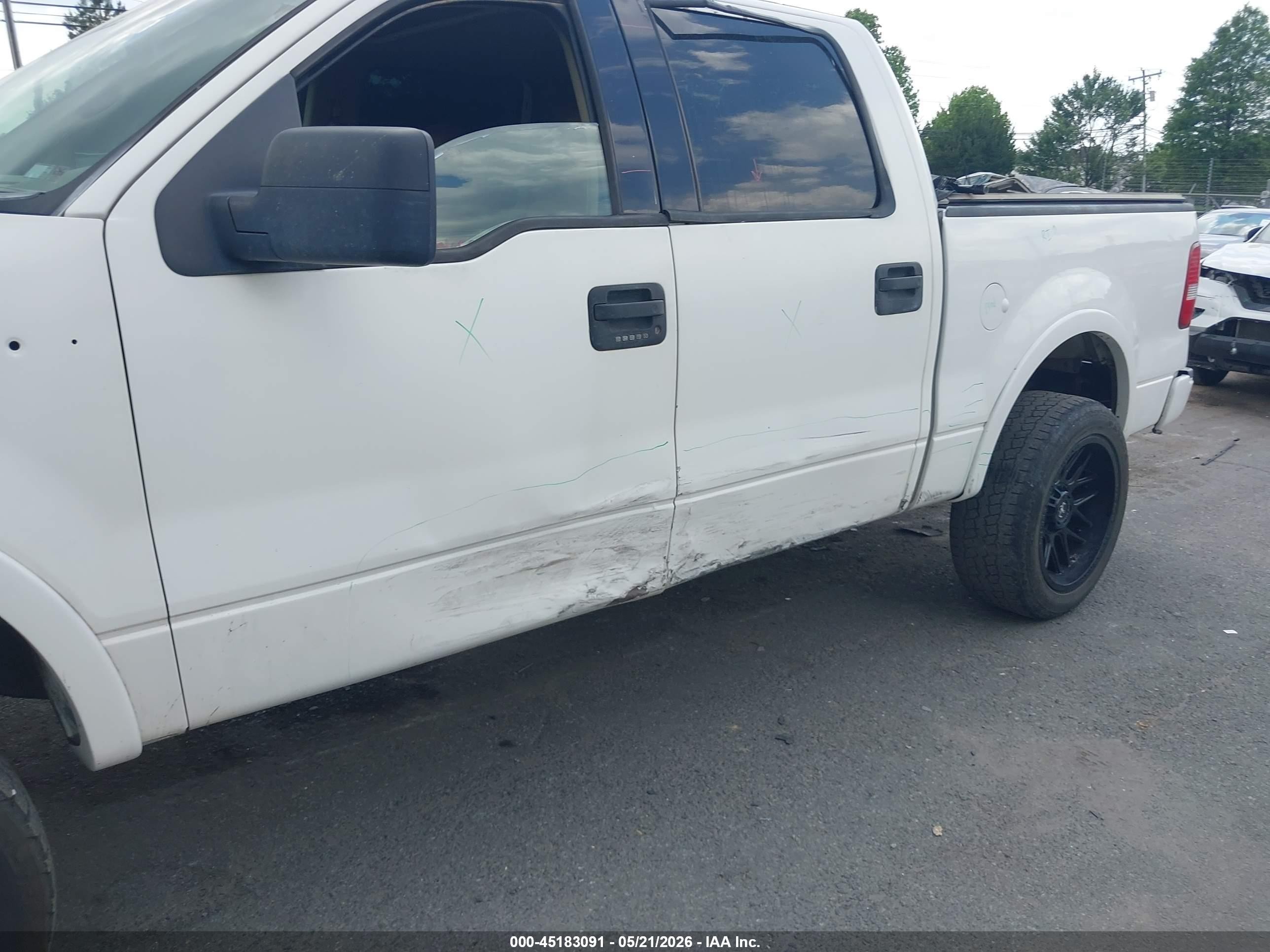 2004 Ford F-150 Fx4/lariat/xlt White vin: 1FTPW14584KA01142