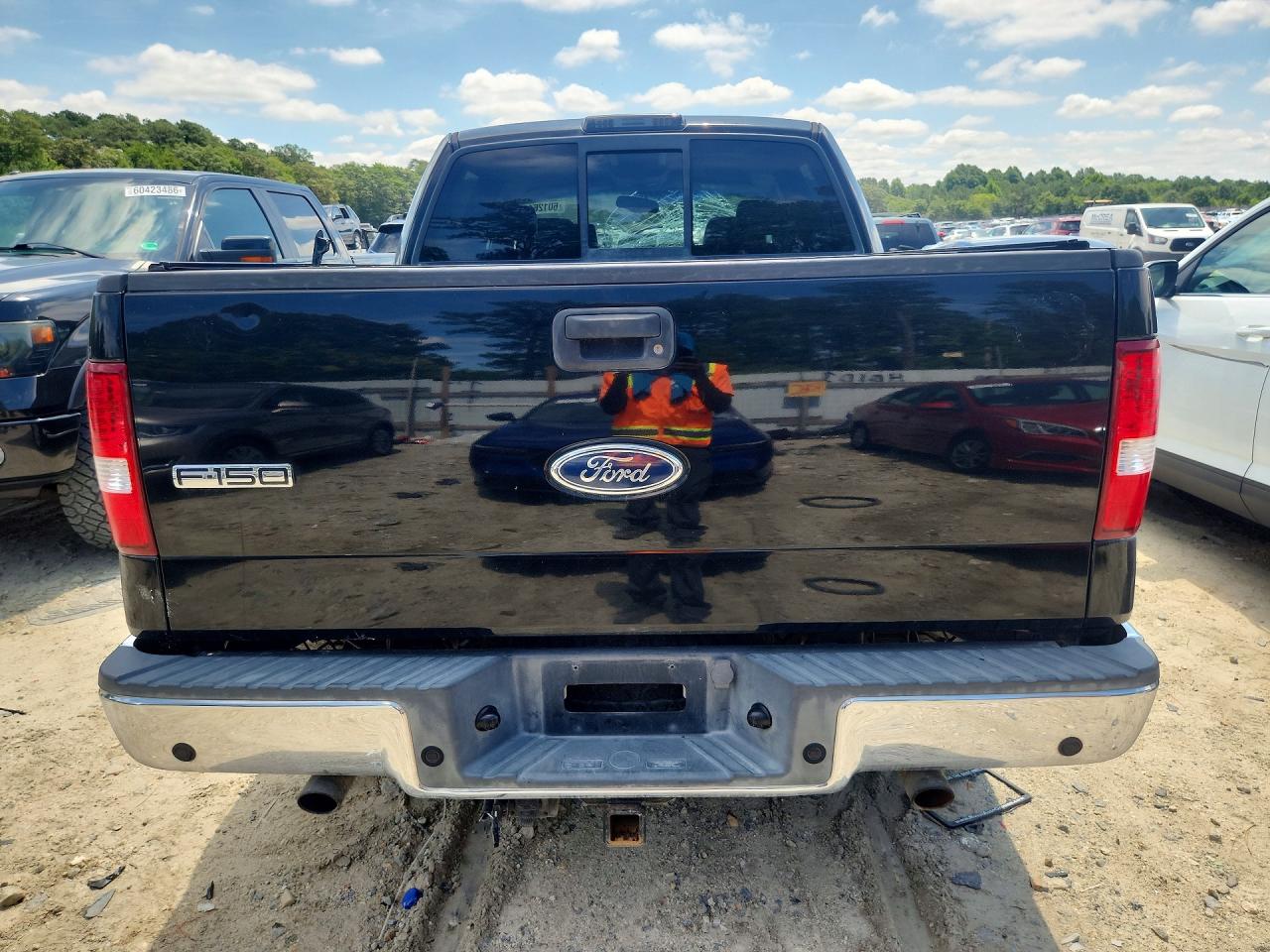 2004 Ford F150 Supercrew Черный vin: 1FTPW14584KB28280