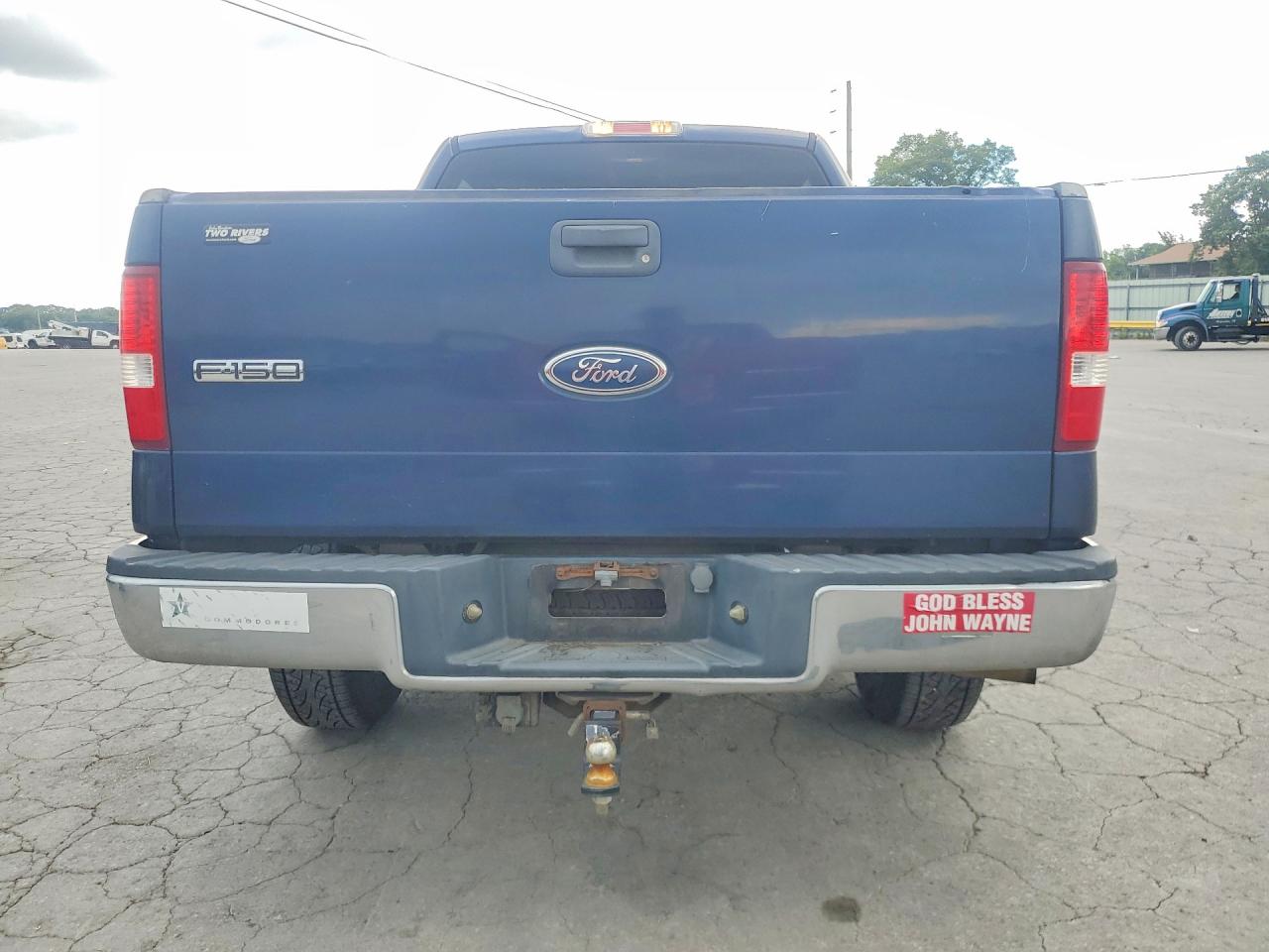 2004 Ford F150 Supercrew Blue vin: 1FTPW14584KC97375