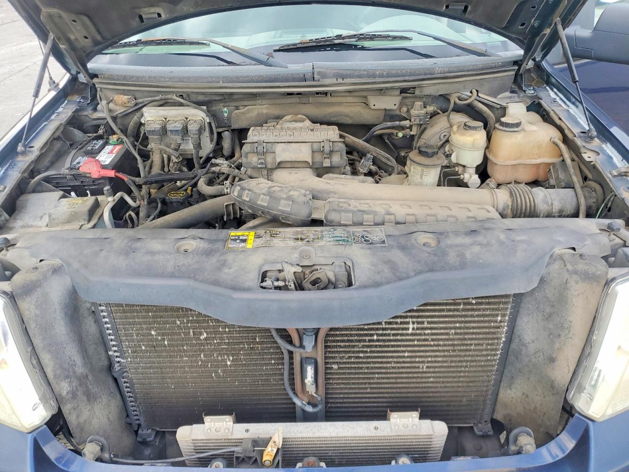 2004 Ford F150 Supercrew Blue vin: 1FTPW14584KC97375