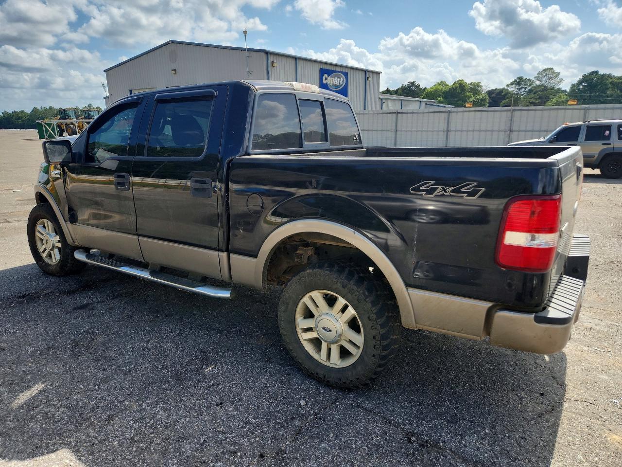 2004 Ford F150 Supercrew Черный vin: 1FTPW14584KC97697