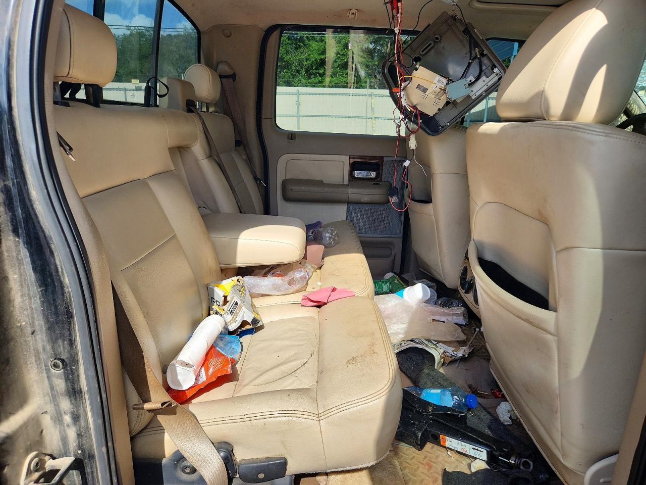 2004 Ford F150 Supercrew Черный vin: 1FTPW14584KC97697