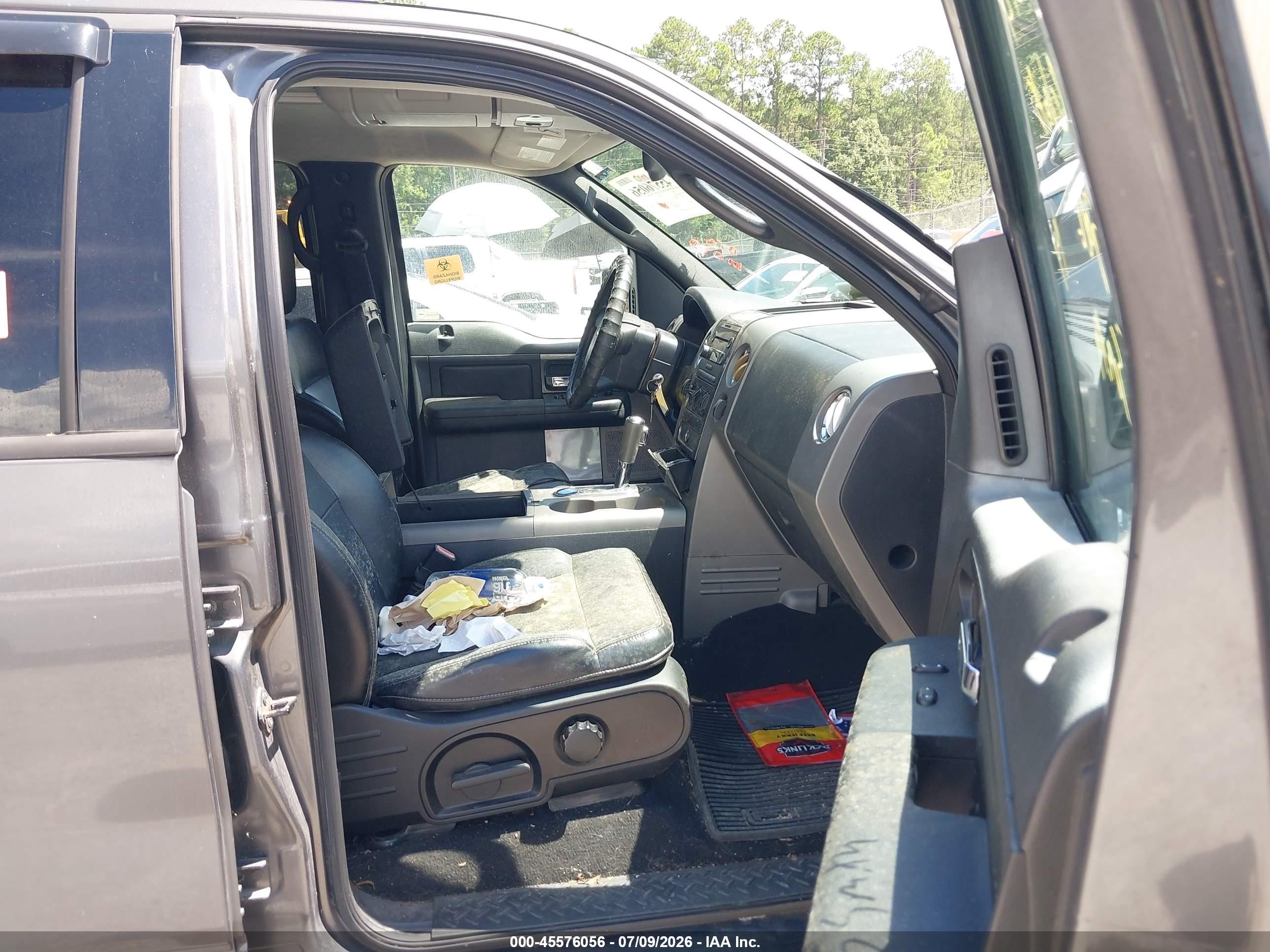 2004 Ford F-150 Fx4/lariat/xlt Gray vin: 1FTPW14584KD02929