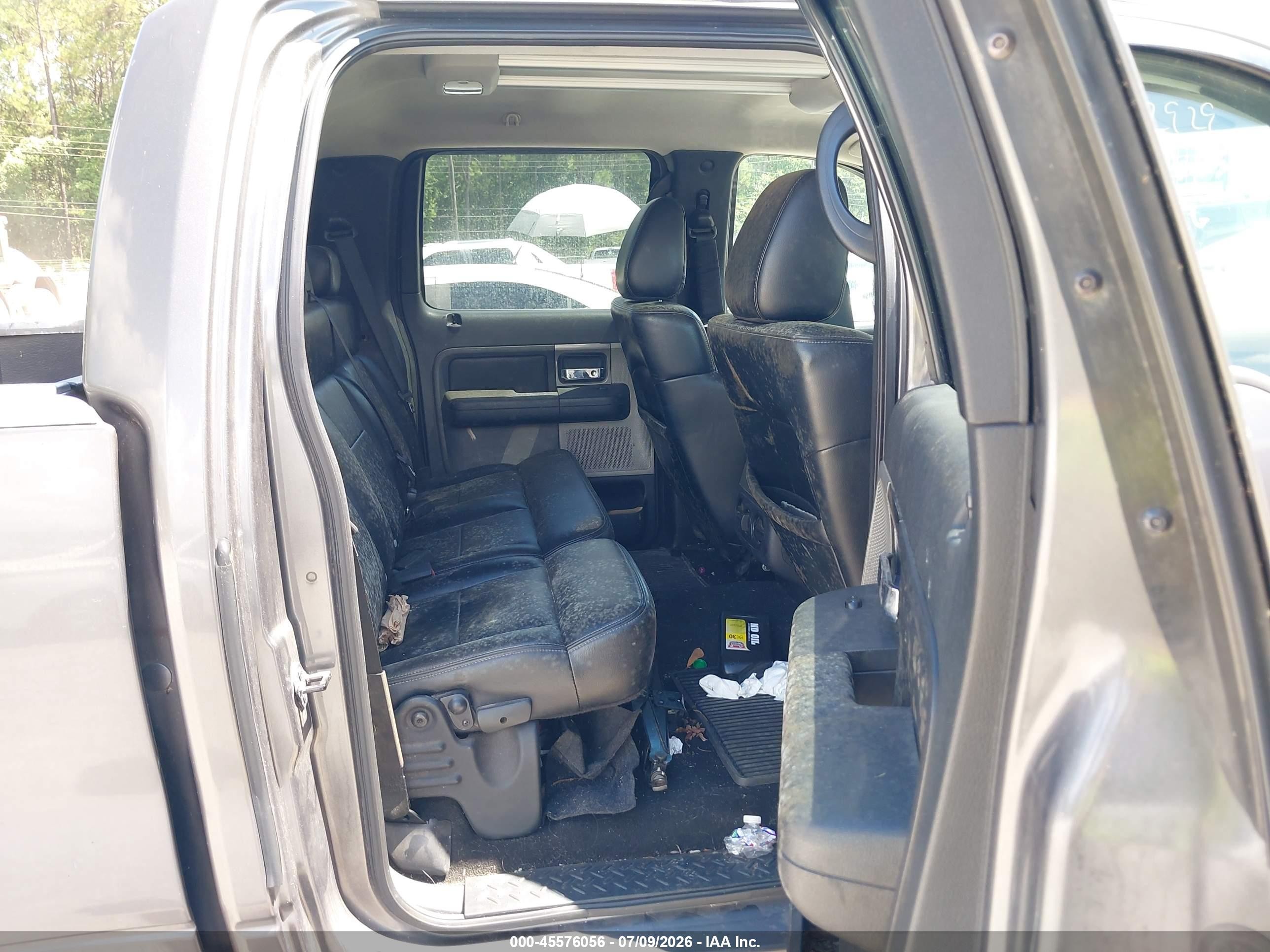 2004 Ford F-150 Fx4/lariat/xlt Gray vin: 1FTPW14584KD02929