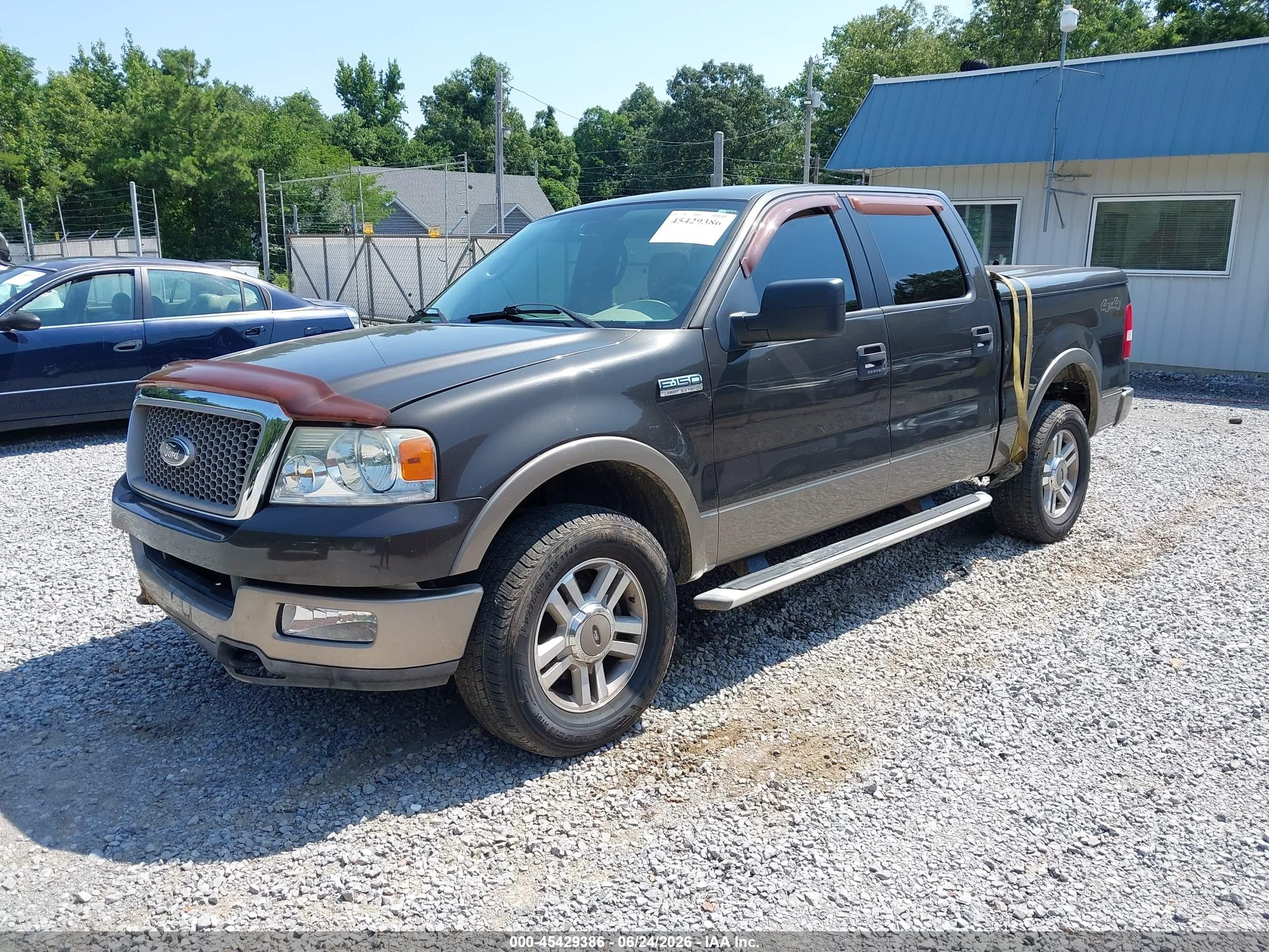 2005 Ford F-150 Fx4/lariat/xlt Black vin: 1FTPW14585FA11034