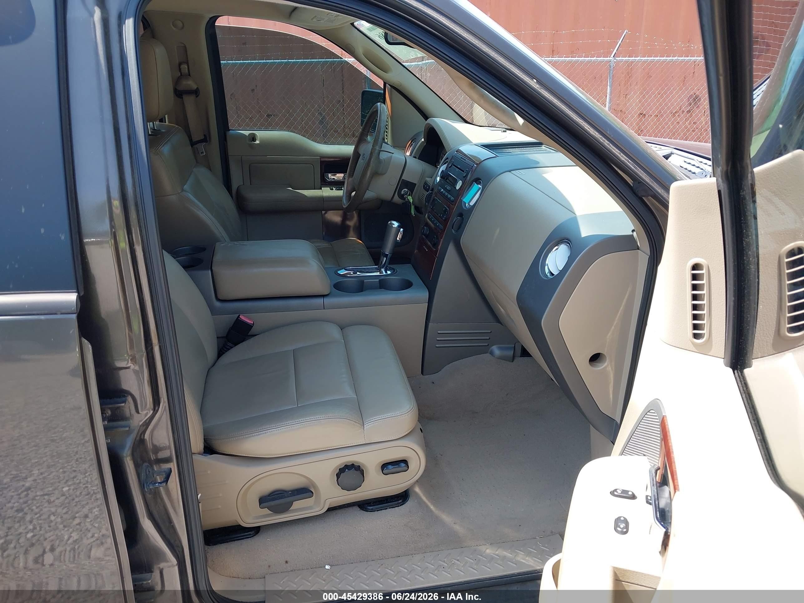 2005 Ford F-150 Fx4/lariat/xlt Black vin: 1FTPW14585FA11034