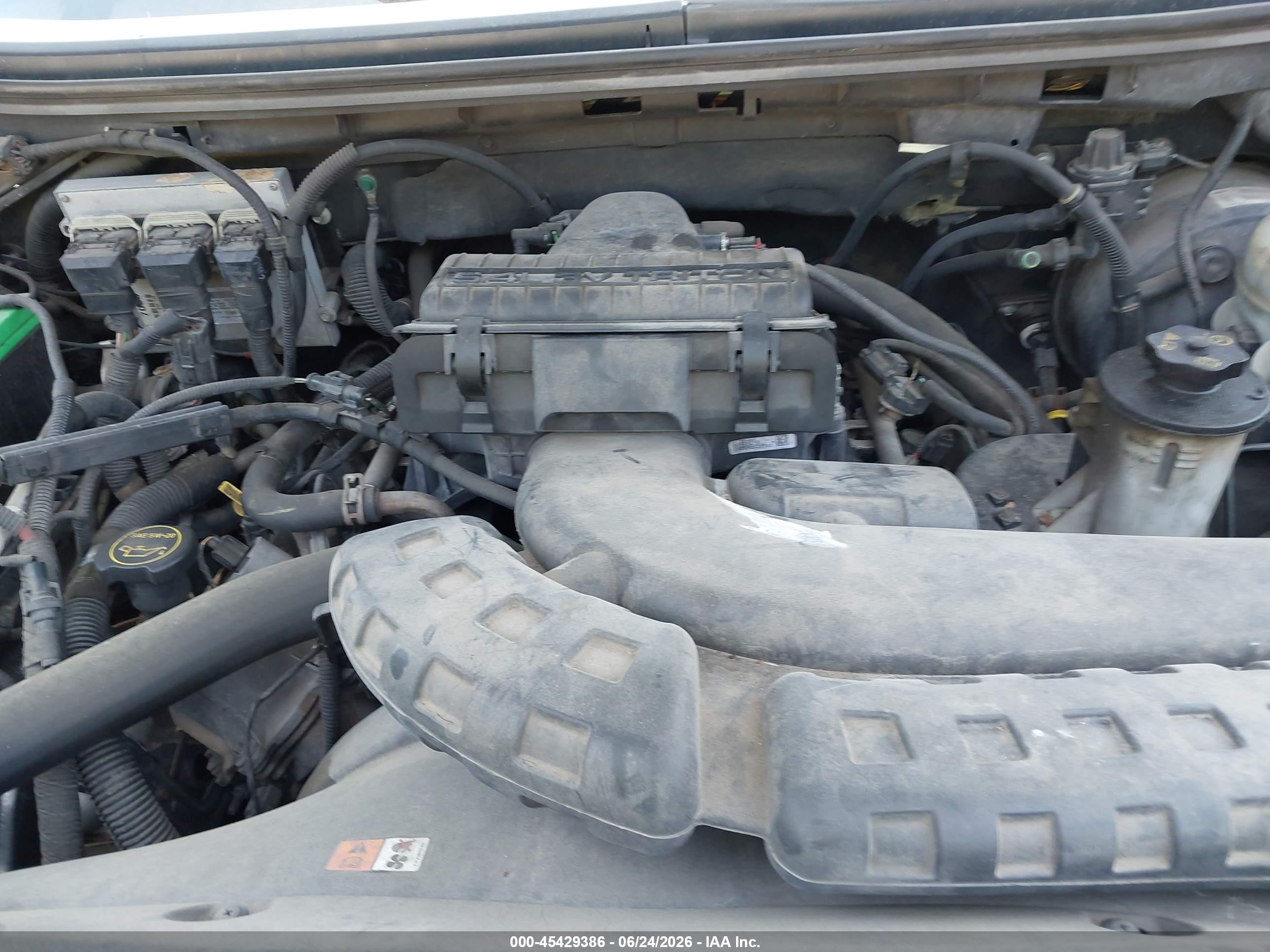 2005 Ford F-150 Fx4/lariat/xlt Black vin: 1FTPW14585FA11034