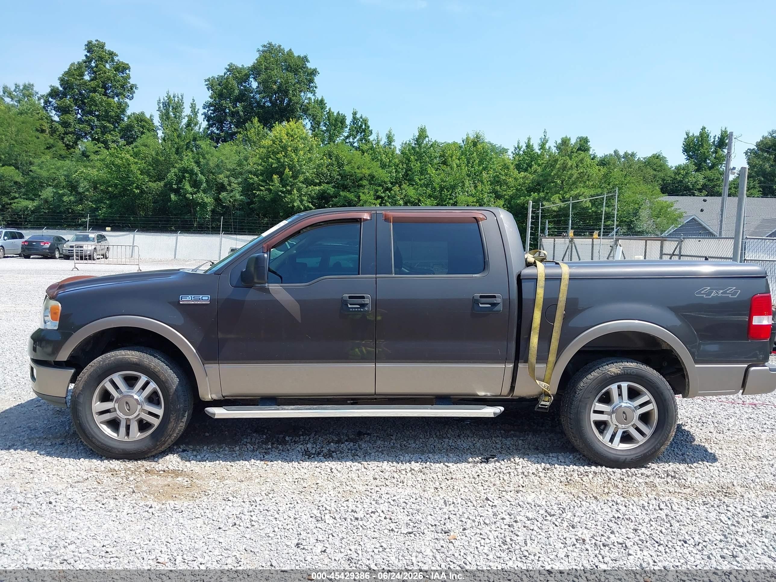 2005 Ford F-150 Fx4/lariat/xlt Black vin: 1FTPW14585FA11034