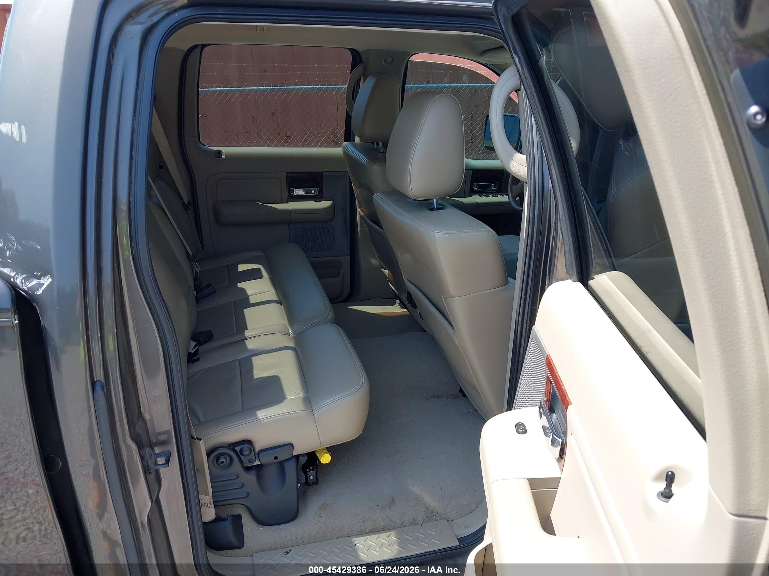 2005 Ford F-150 Fx4/lariat/xlt Black vin: 1FTPW14585FA11034