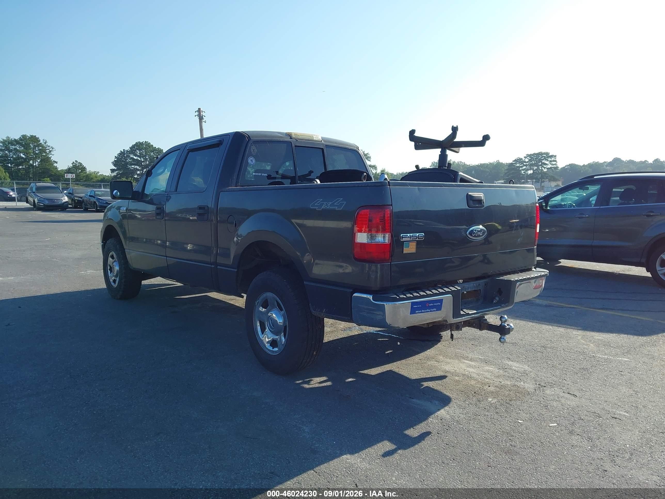2005 Ford F-150 Fx4/lariat/xlt Gray vin: 1FTPW14585FA73937