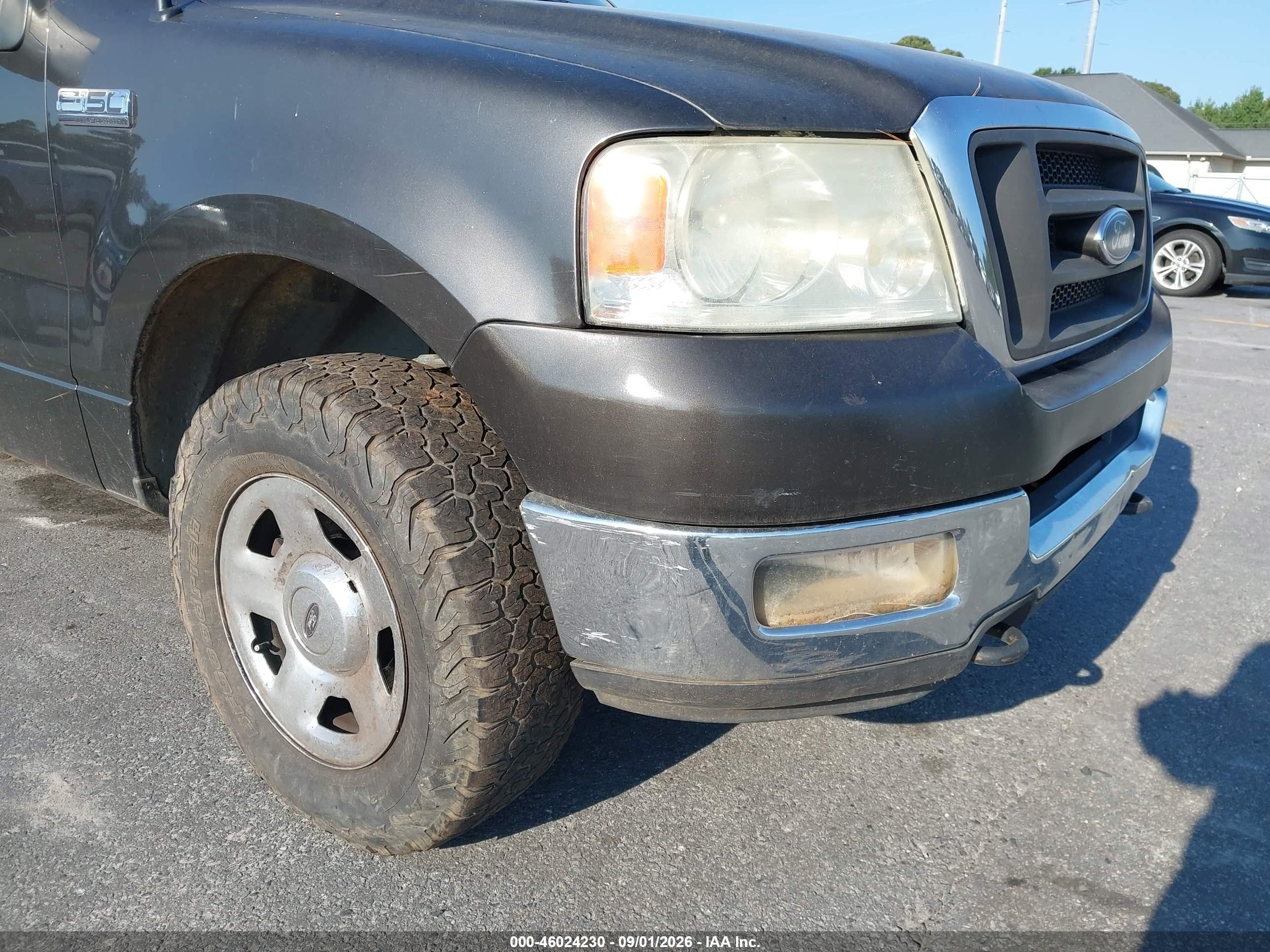 2005 Ford F-150 Fx4/lariat/xlt Gray vin: 1FTPW14585FA73937