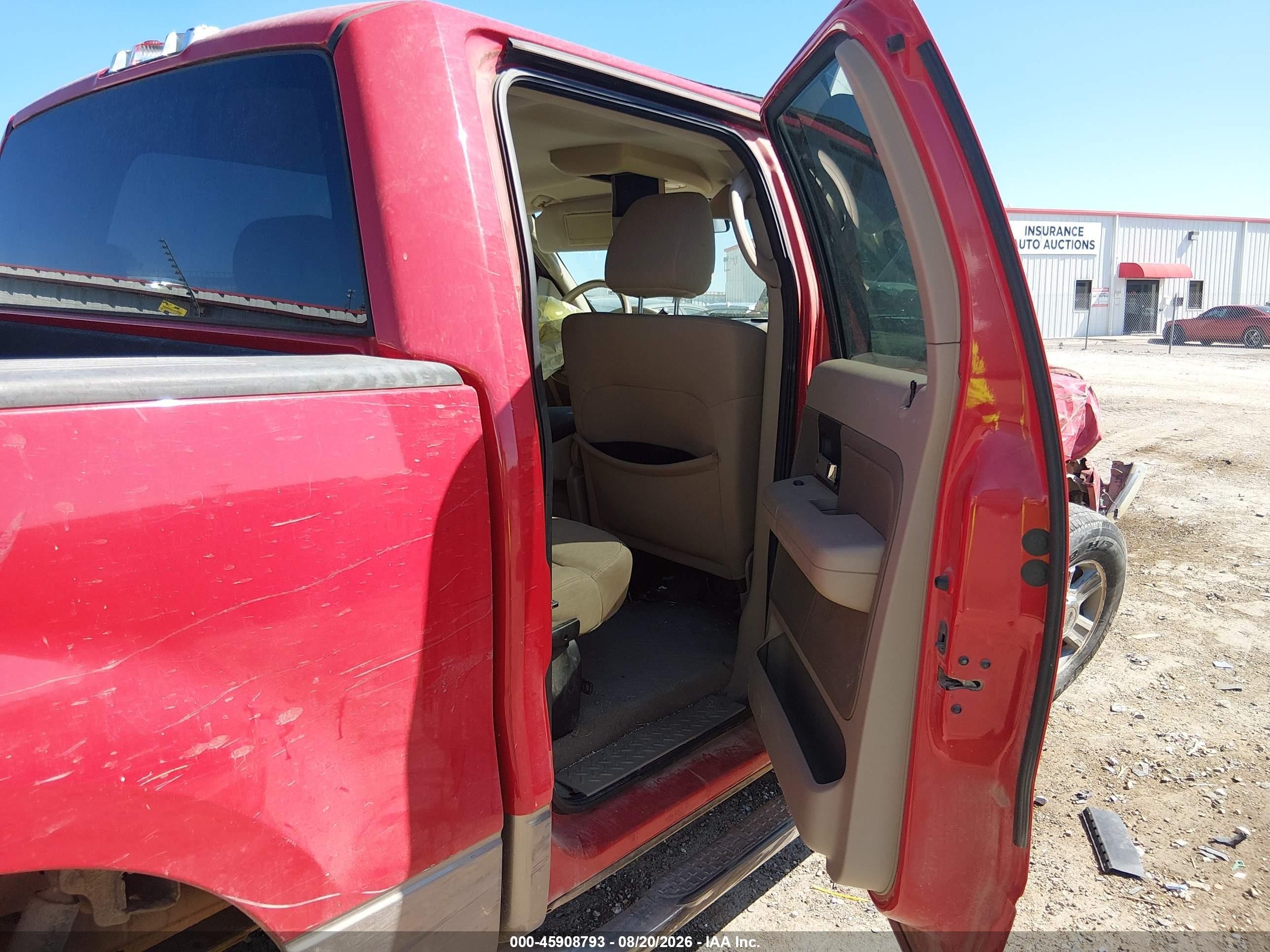 2005 Ford F-150 Fx4/lariat/xlt Красный vin: 1FTPW14585FB20626