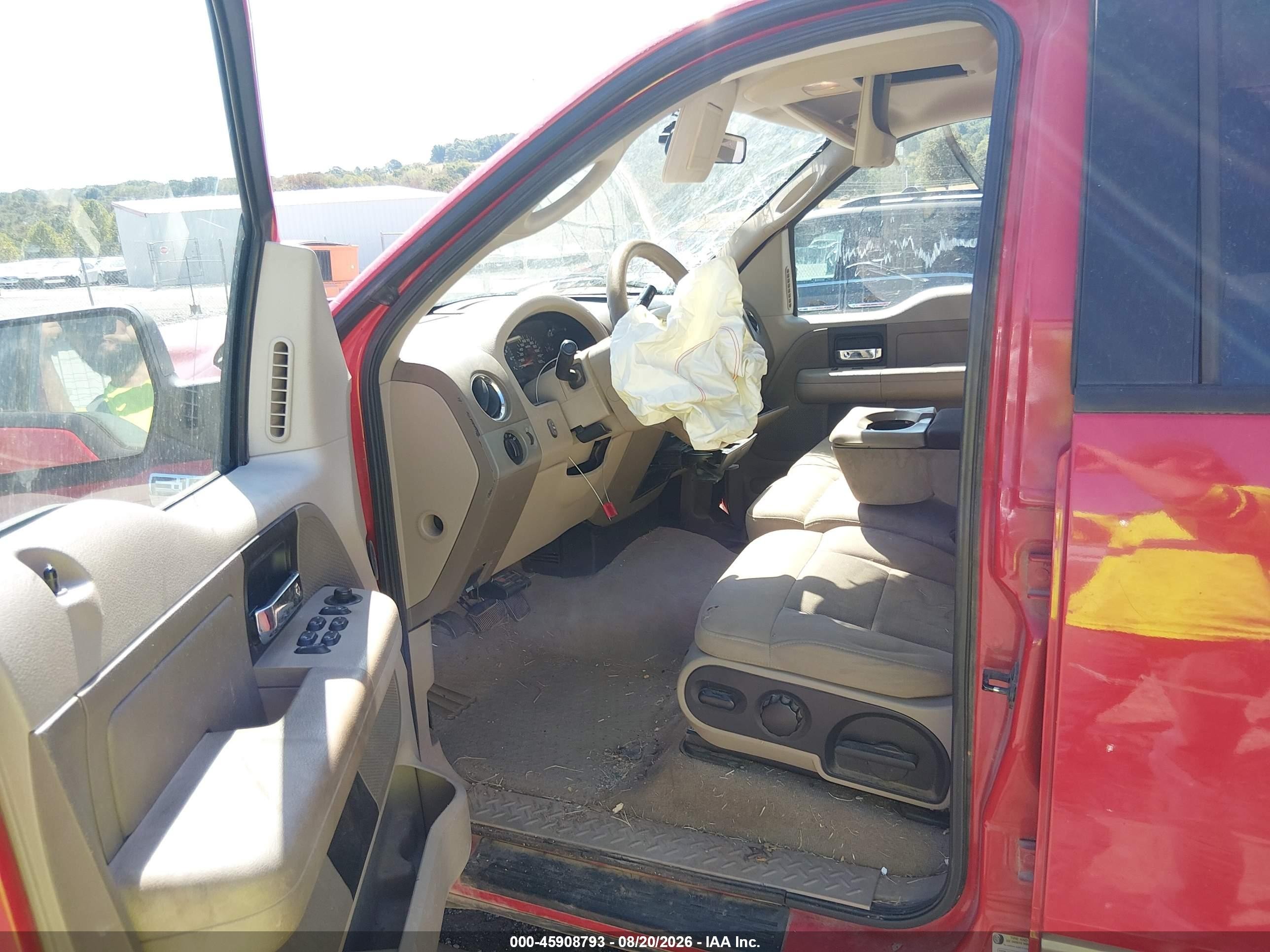 2005 Ford F-150 Fx4/lariat/xlt Красный vin: 1FTPW14585FB20626