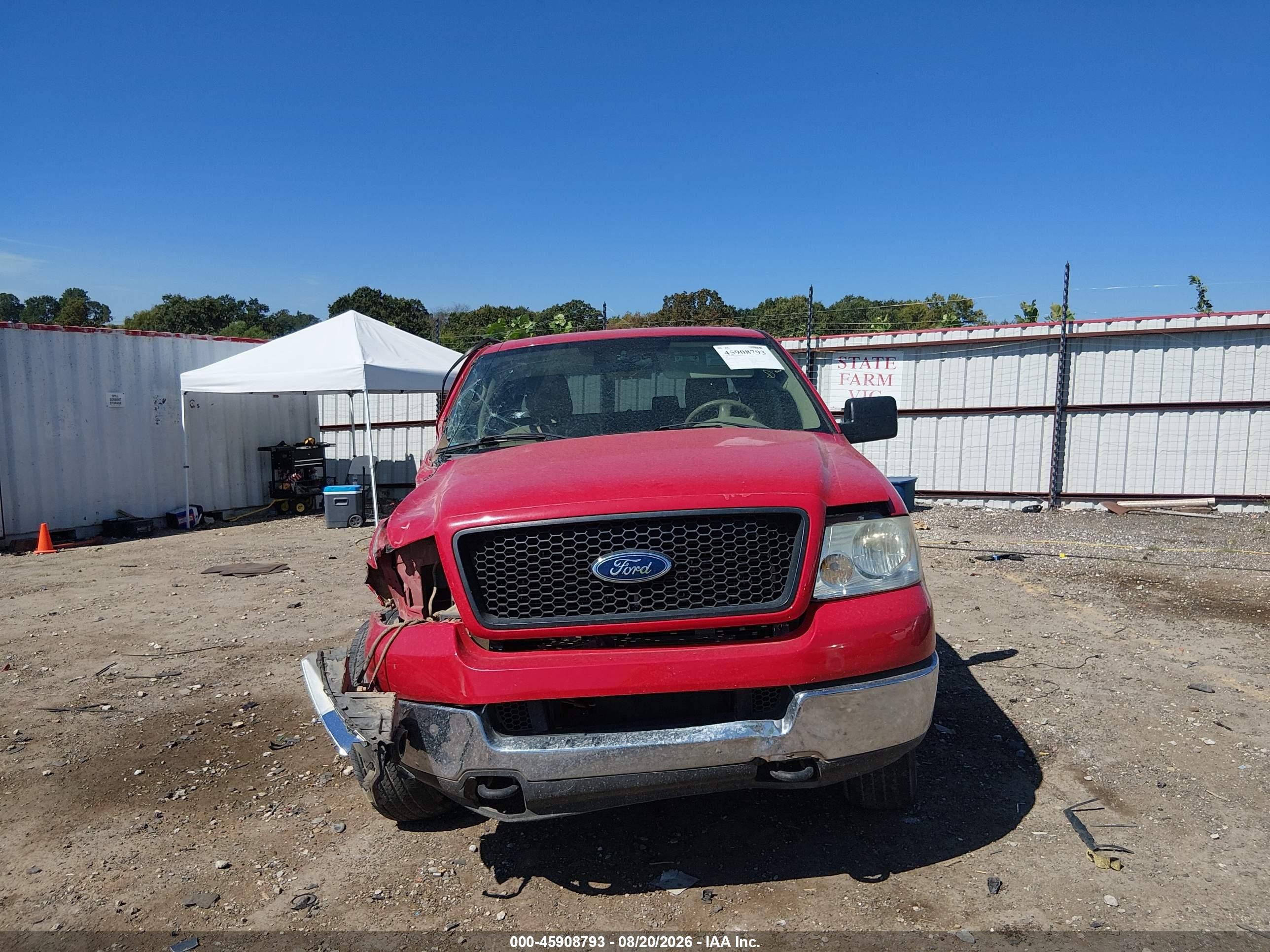 2005 Ford F-150 Fx4/lariat/xlt Красный vin: 1FTPW14585FB20626