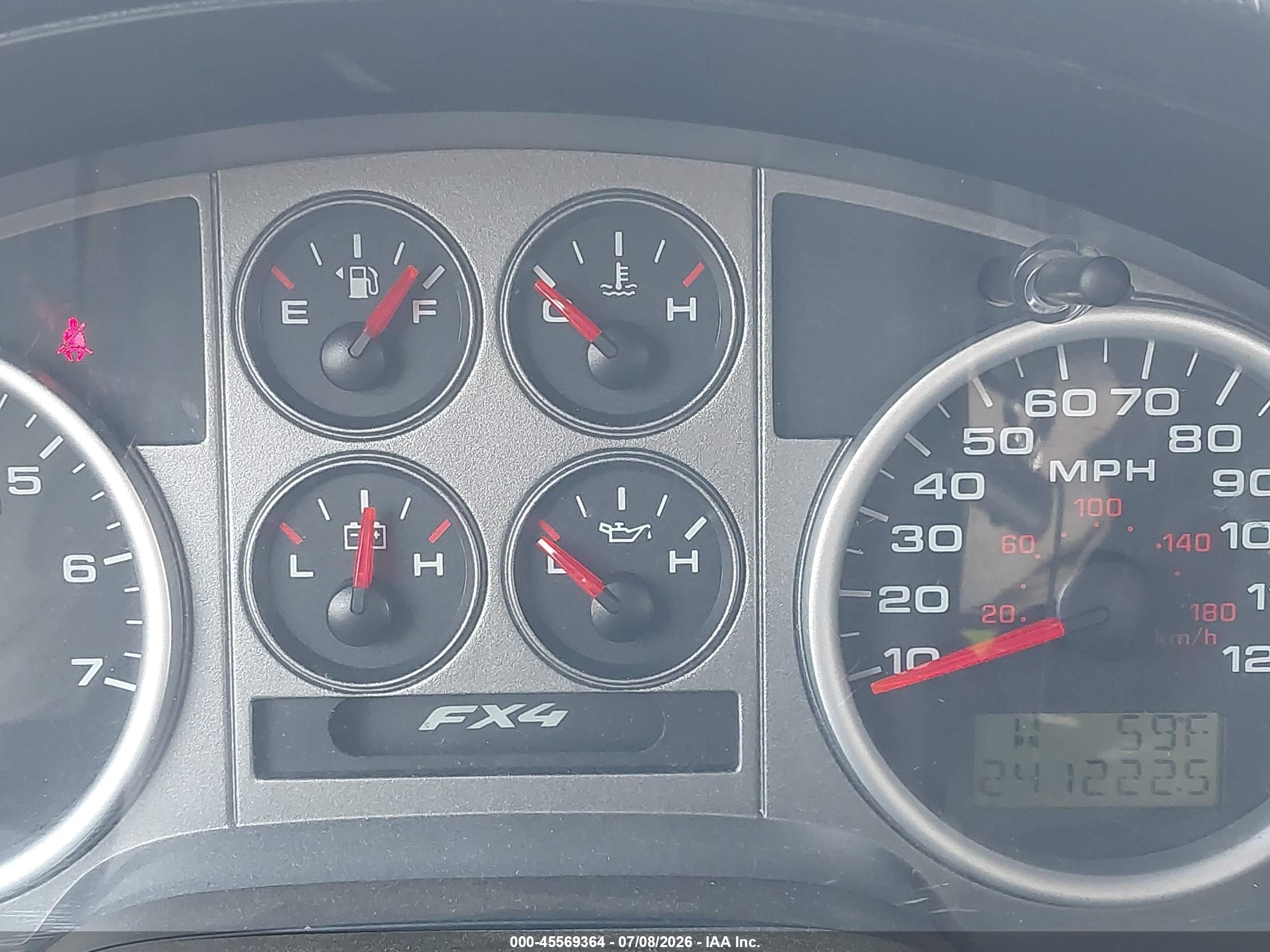 2005 Ford F-150 Fx4/lariat/xlt Brown vin: 1FTPW14585FB52301