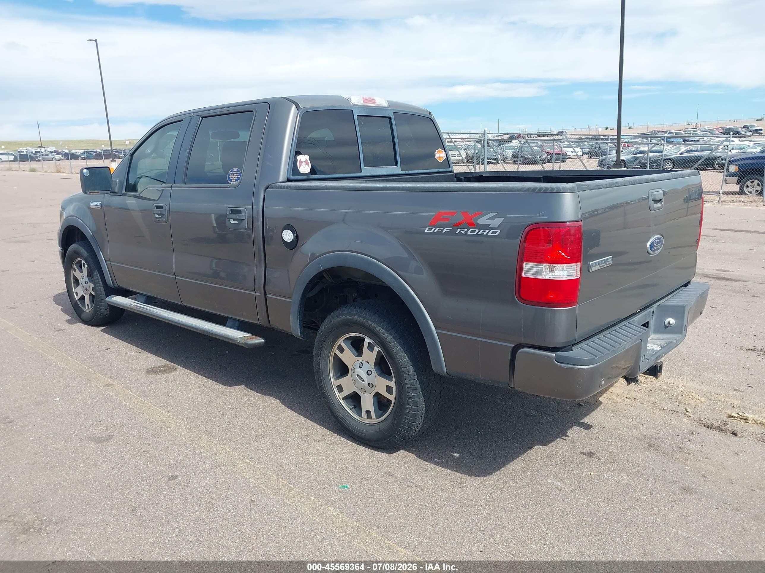 2005 Ford F-150 Fx4/lariat/xlt Brown vin: 1FTPW14585FB52301
