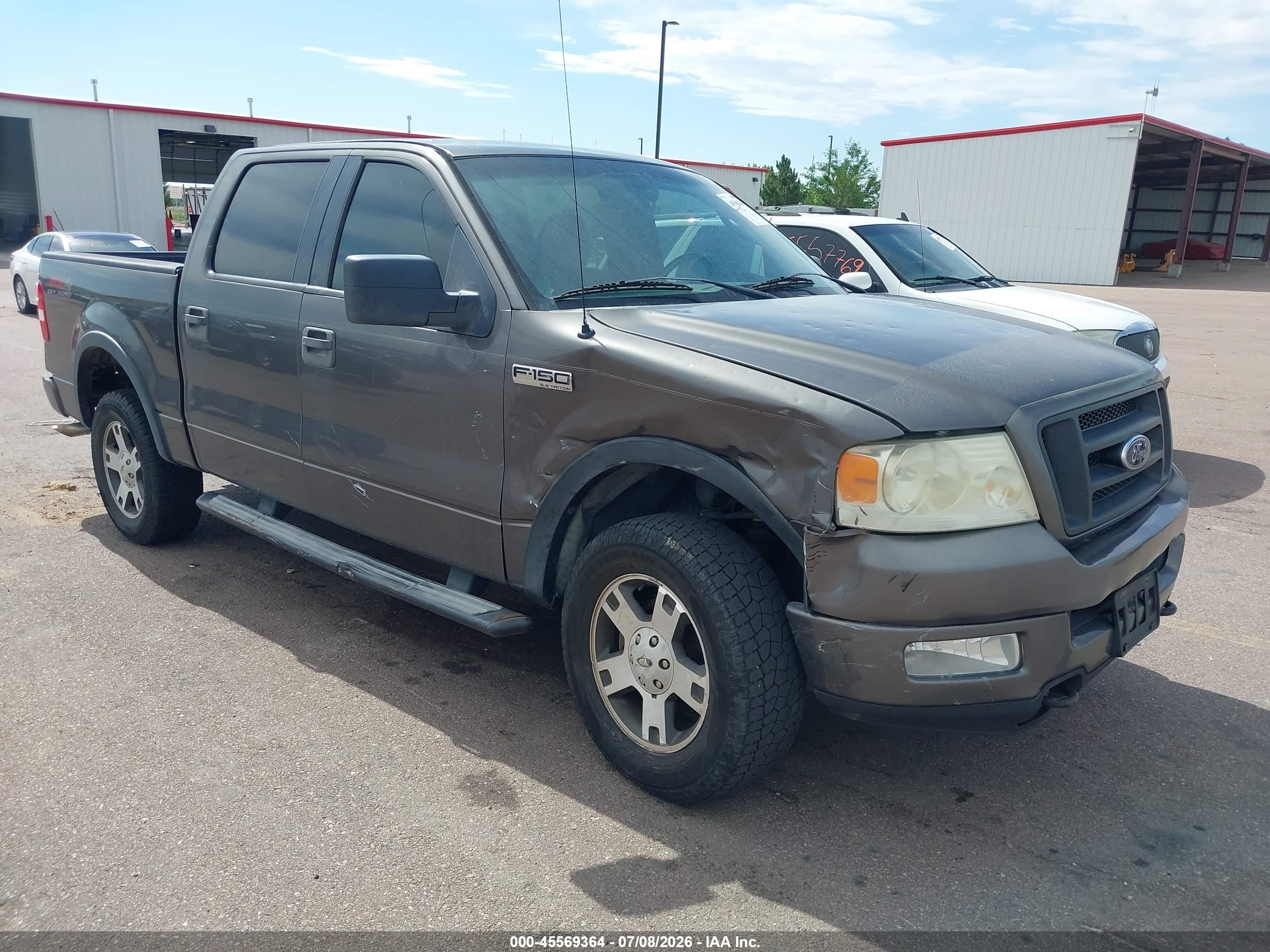 2005 Ford F-150 Fx4/lariat/xlt Brown vin: 1FTPW14585FB52301