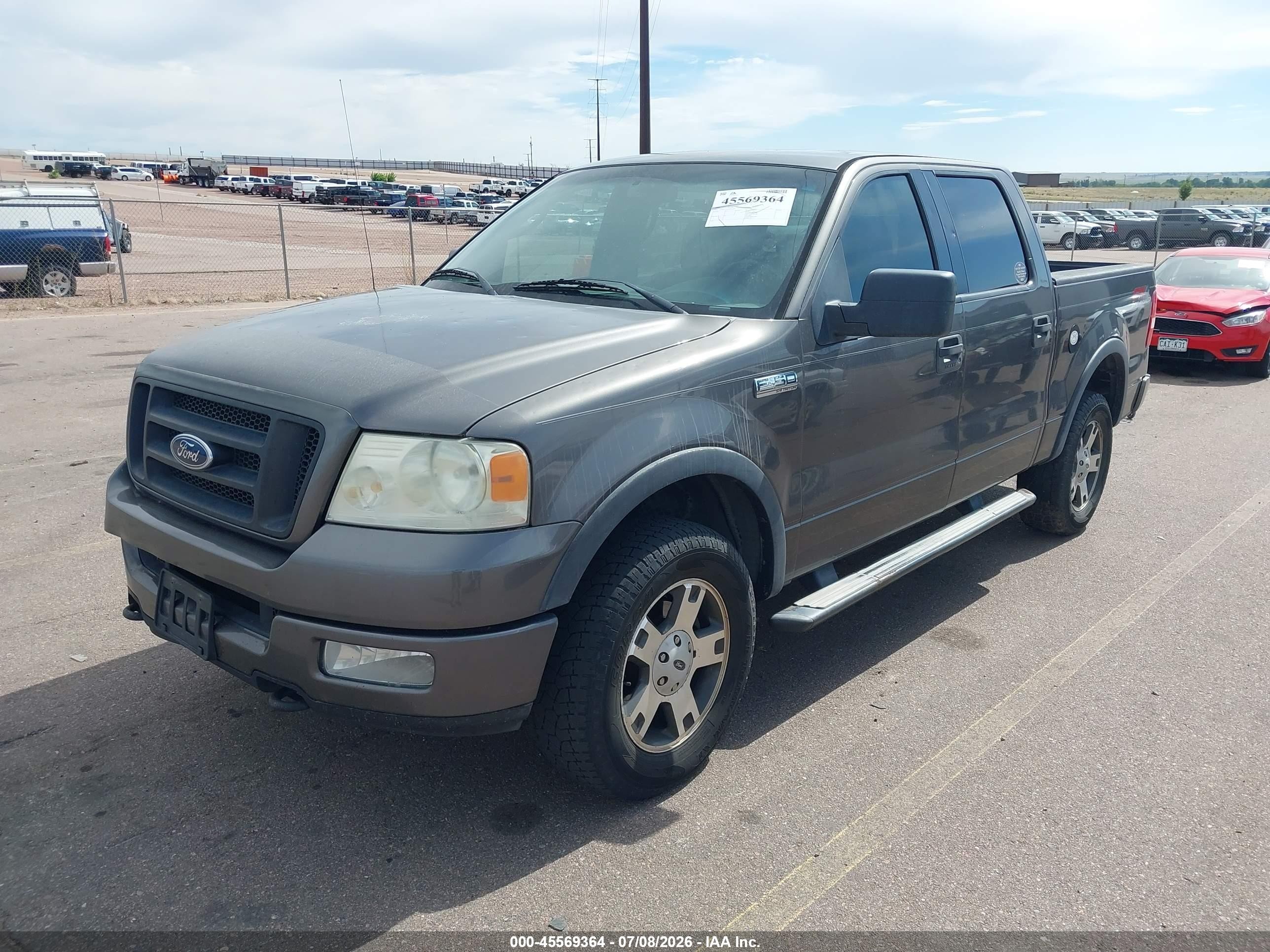 2005 Ford F-150 Fx4/lariat/xlt Brown vin: 1FTPW14585FB52301