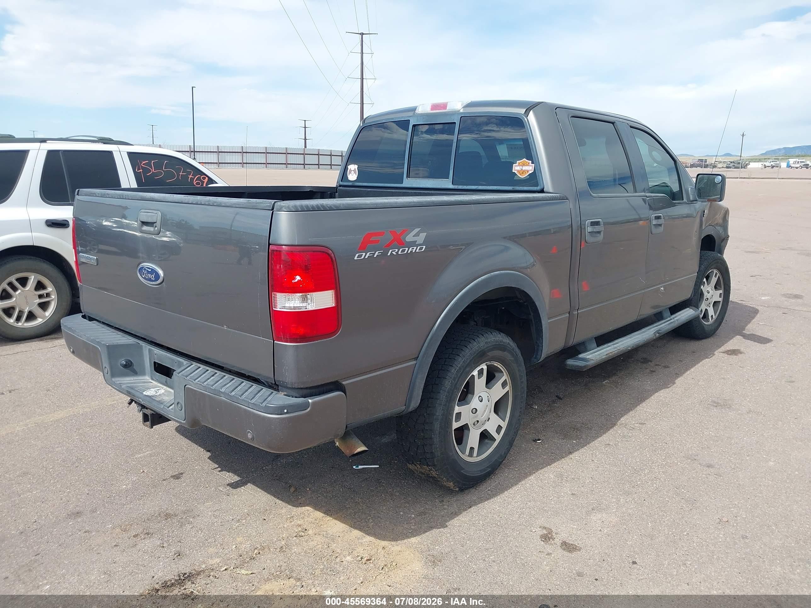 2005 Ford F-150 Fx4/lariat/xlt Brown vin: 1FTPW14585FB52301