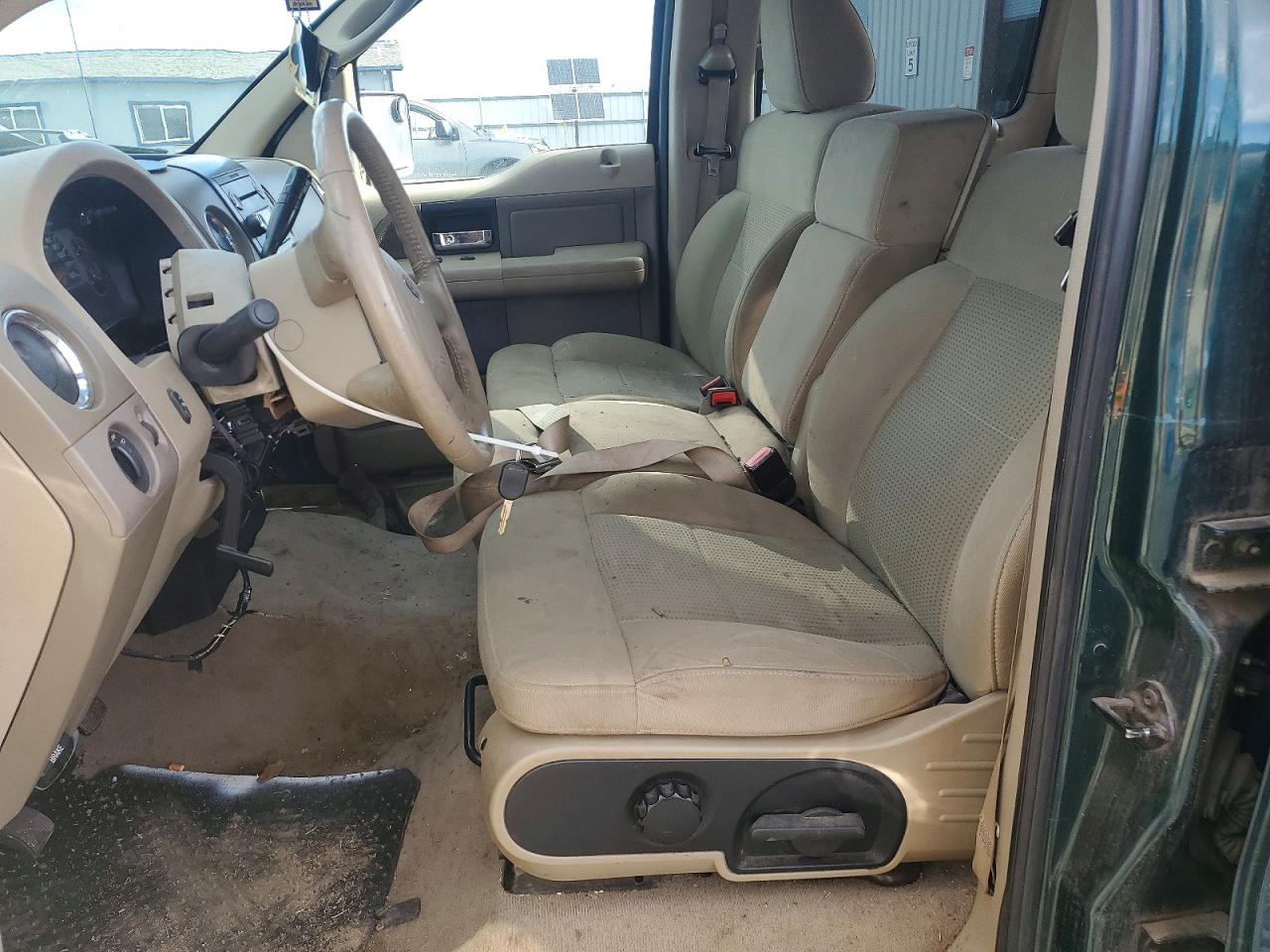 2005 Ford F150 Supercrew Зеленый vin: 1FTPW14585FB53982