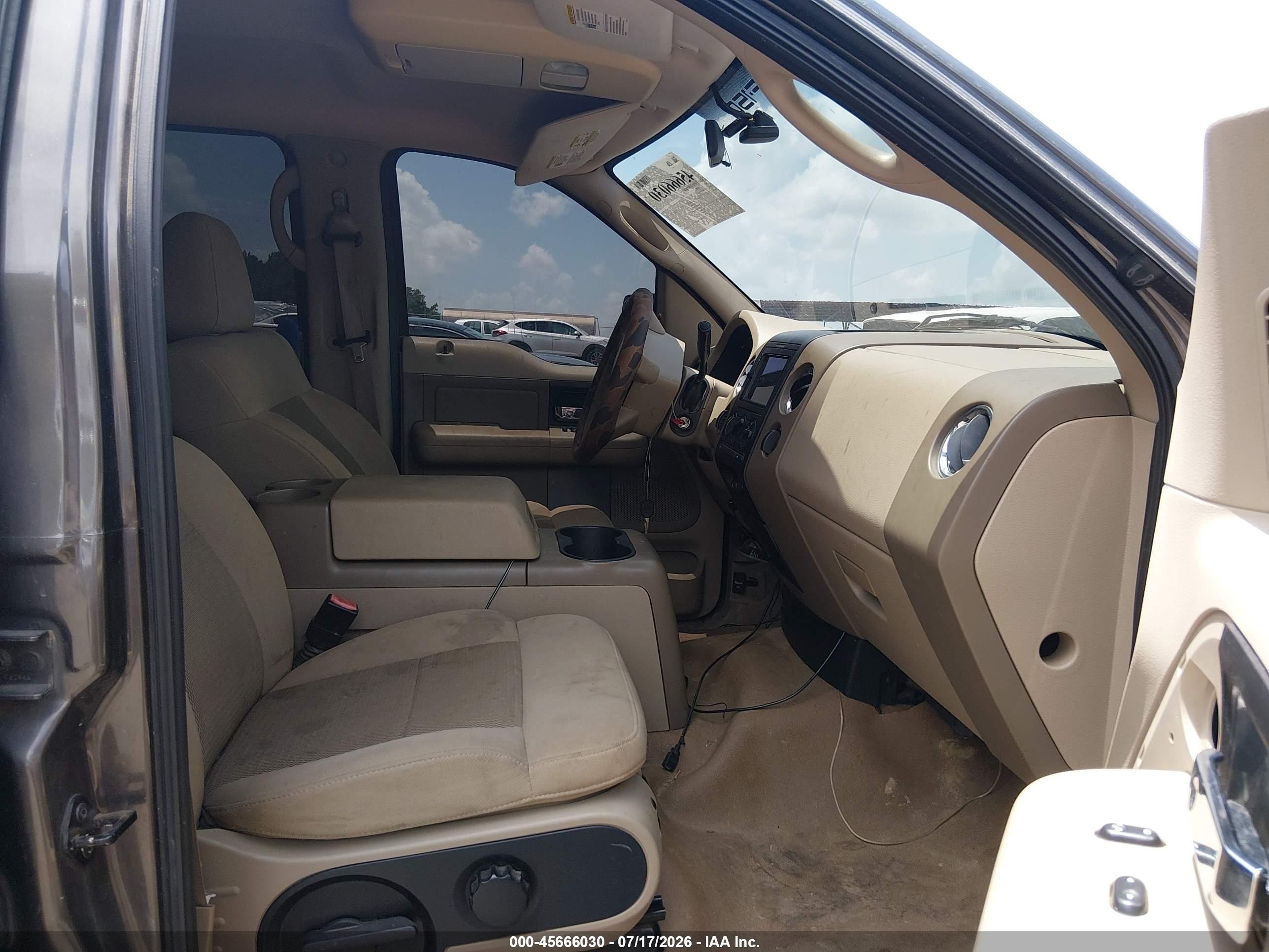 2005 Ford F-150 Fx4/lariat/xlt Black vin: 1FTPW14585KB74161