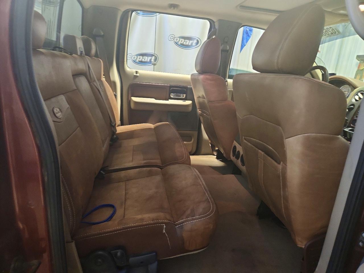 2005 Ford F150 Supercrew Burgundy vin: 1FTPW14585KC59596