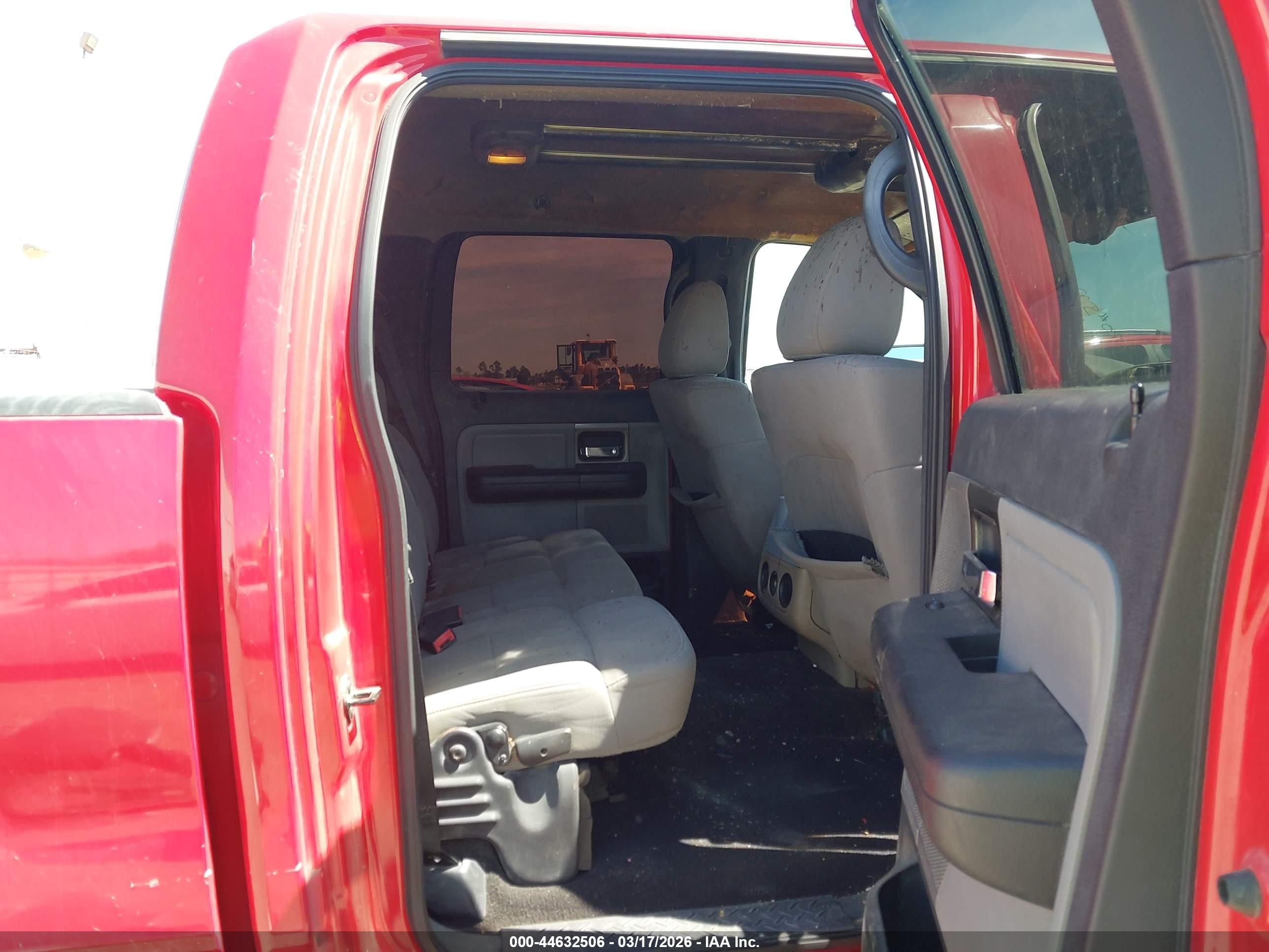 2005 Ford F-150 Fx4/lariat/xlt Red vin: 1FTPW14585KE04684