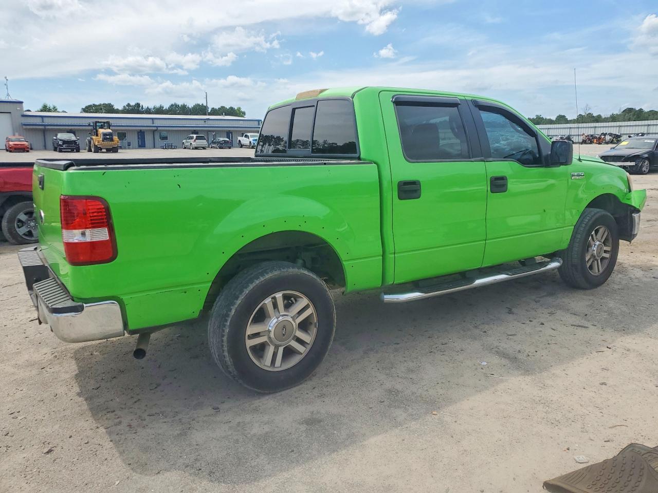 2005 Ford F150 Supercrew Green vin: 1FTPW14585KE66697