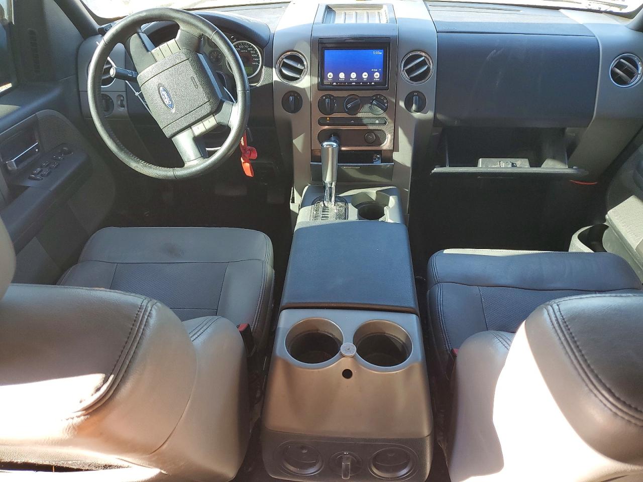 2005 Ford F150 Supercrew Gray vin: 1FTPW14585KE79787