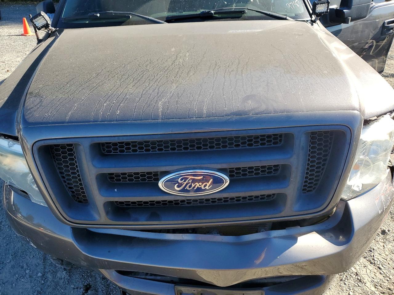 2005 Ford F150 Supercrew Gray vin: 1FTPW14585KE79787