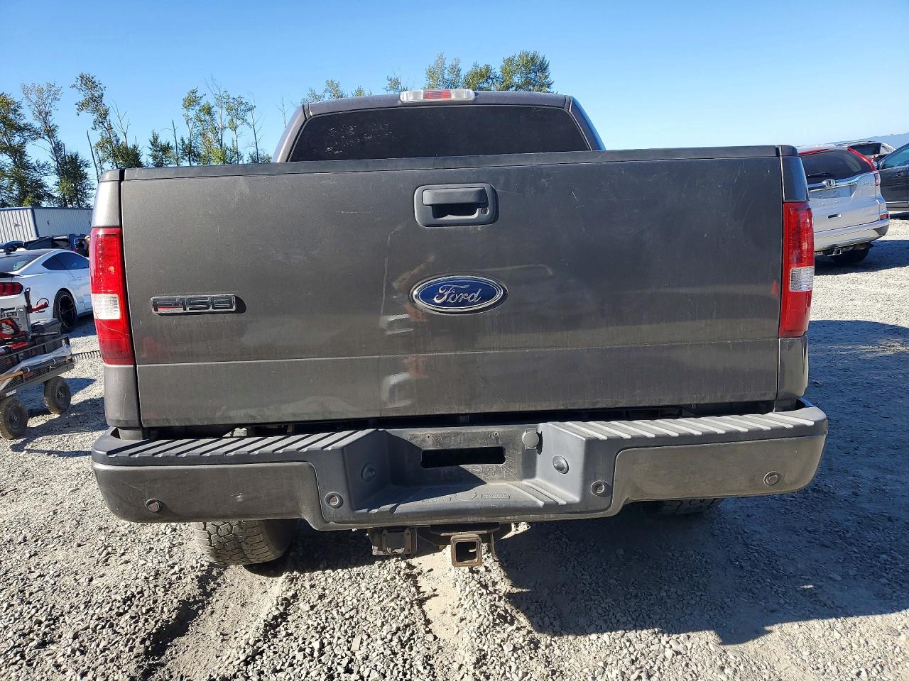 2005 Ford F150 Supercrew Gray vin: 1FTPW14585KE79787