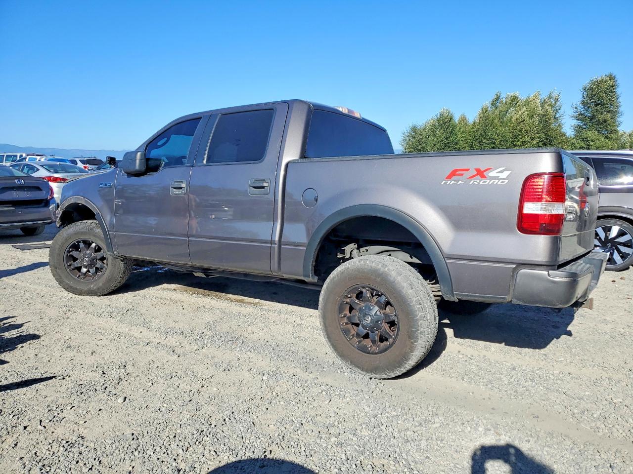 2005 Ford F150 Supercrew Gray vin: 1FTPW14585KE79787