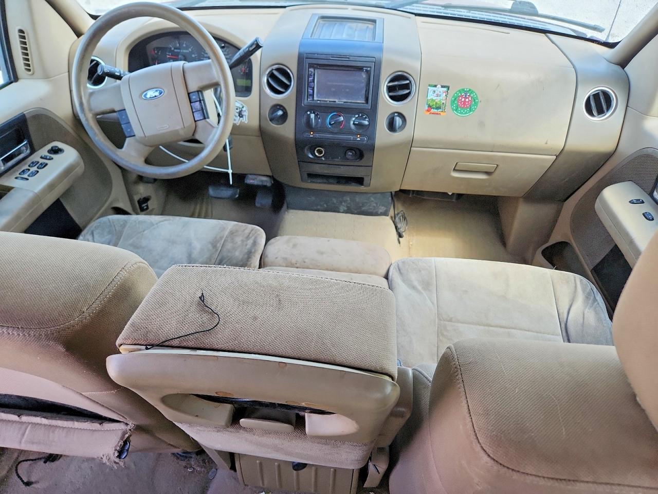 2005 Ford F150 Supercrew Burgundy vin: 1FTPW14585KF08611