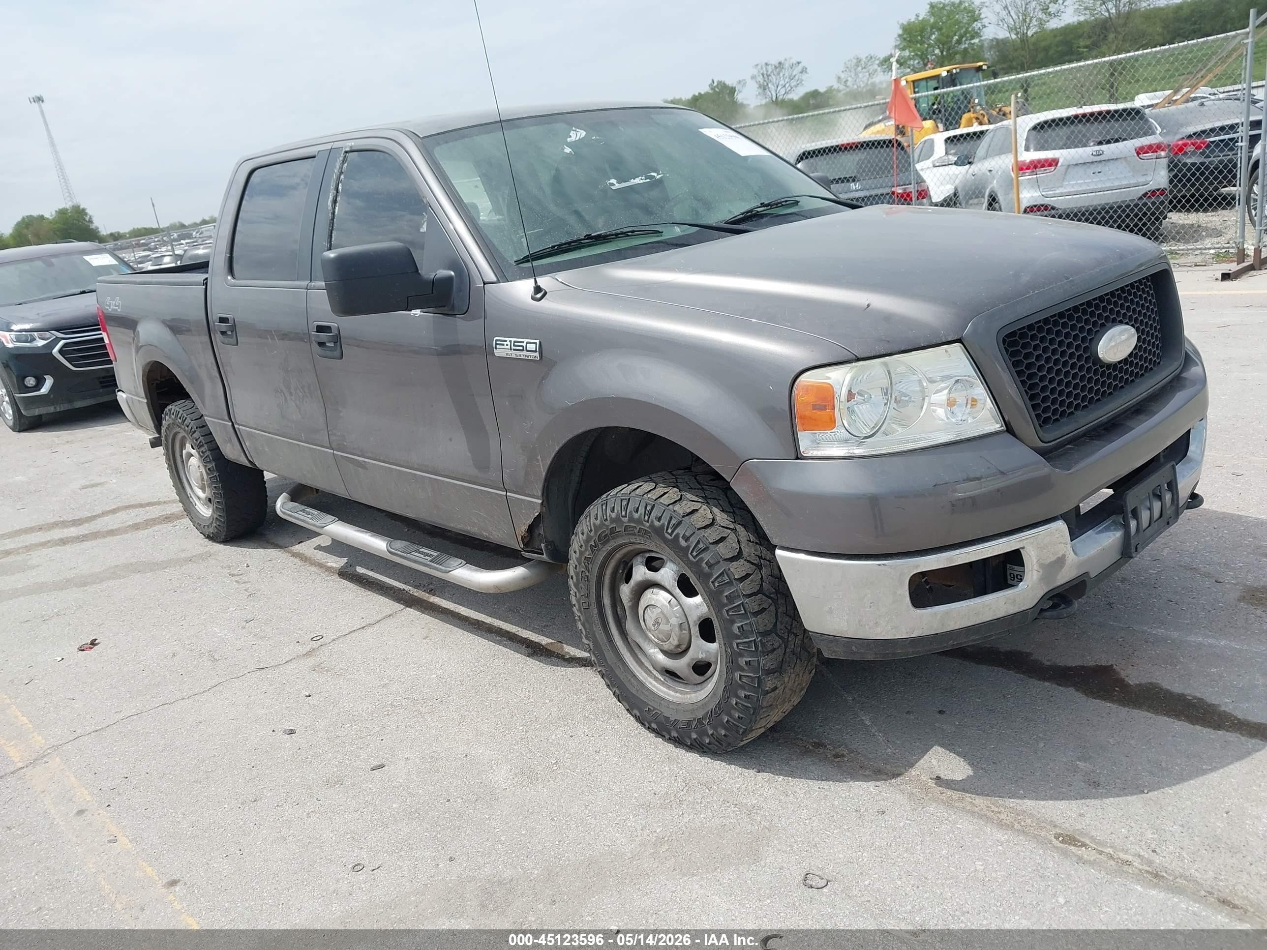 2005 Ford F-150   Brown vin: 1FTPW14585KF16367