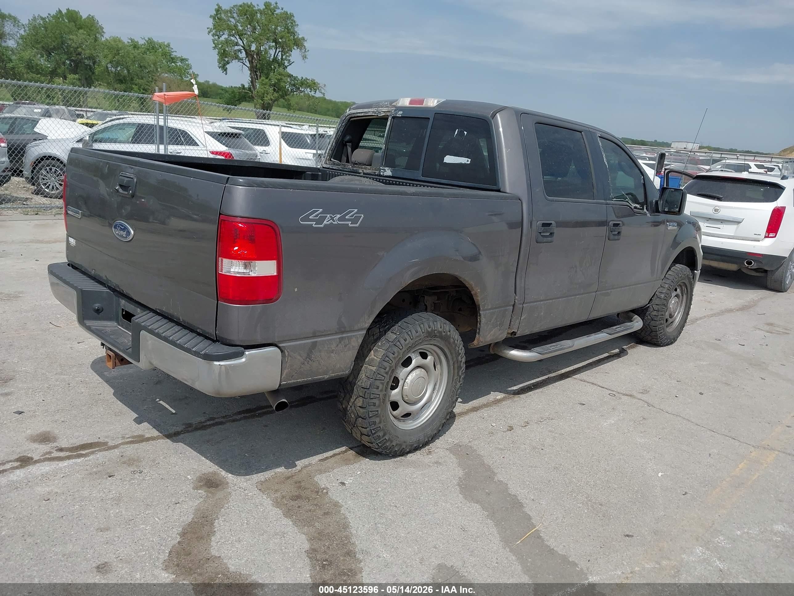 2005 Ford F-150   Brown vin: 1FTPW14585KF16367