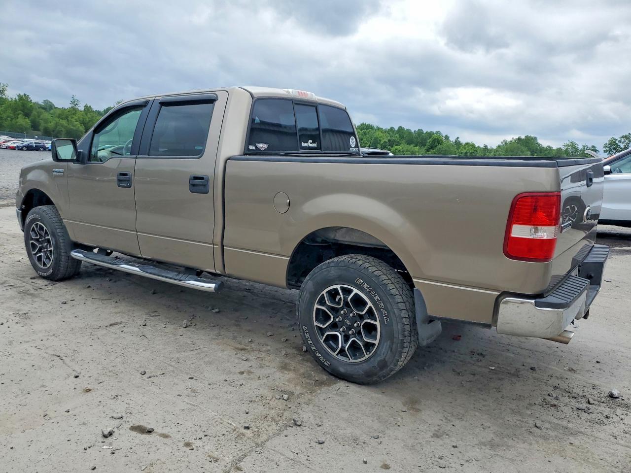 2006 Ford F150 Supercrew Желто-коричневый vin: 1FTPW14586FB68094